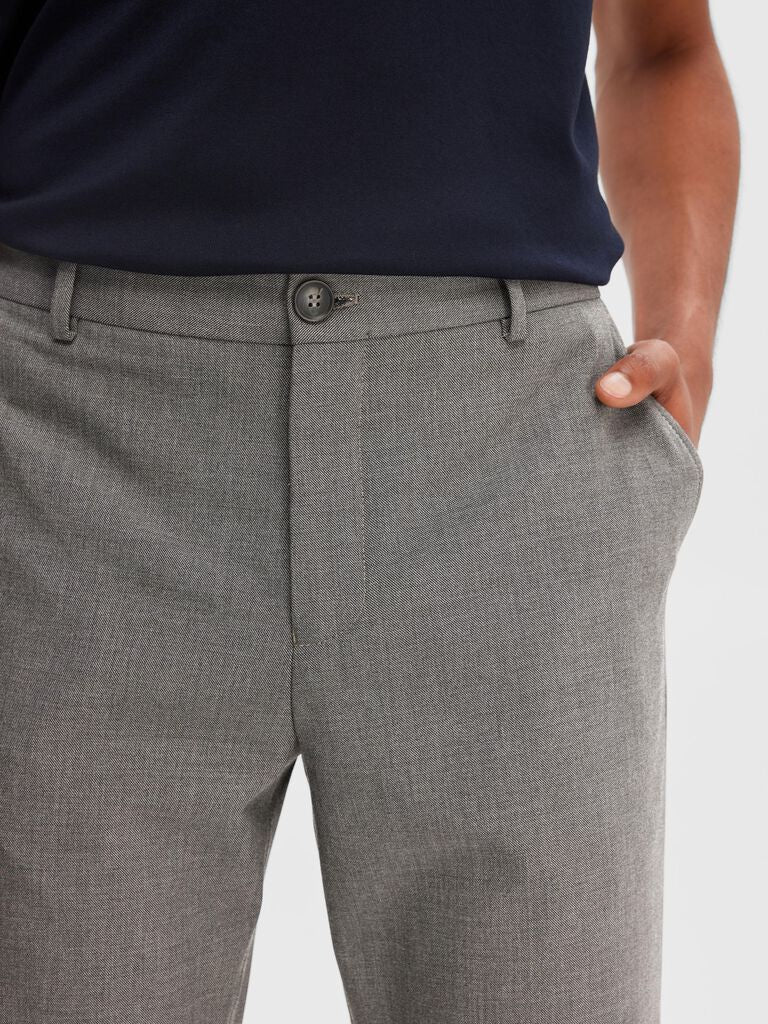 Light Grey Flex Slim Fit Pants