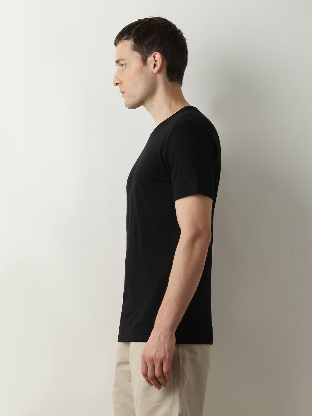 Black Organic Cotton T-shirt