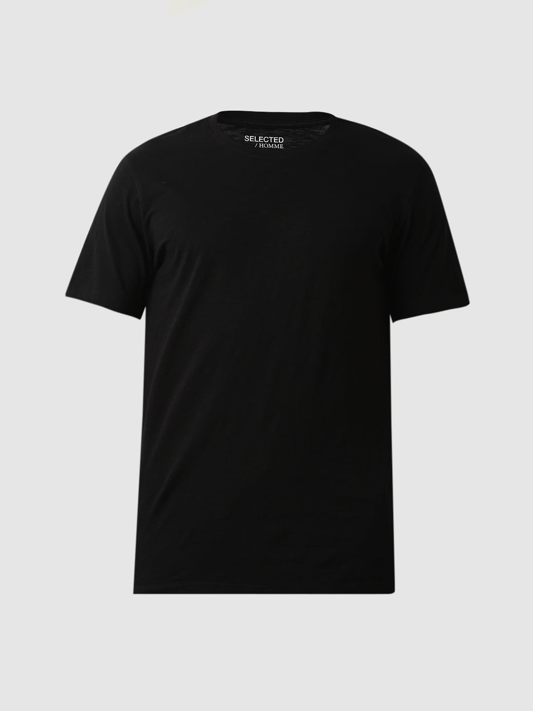 Black Organic Cotton T-shirt