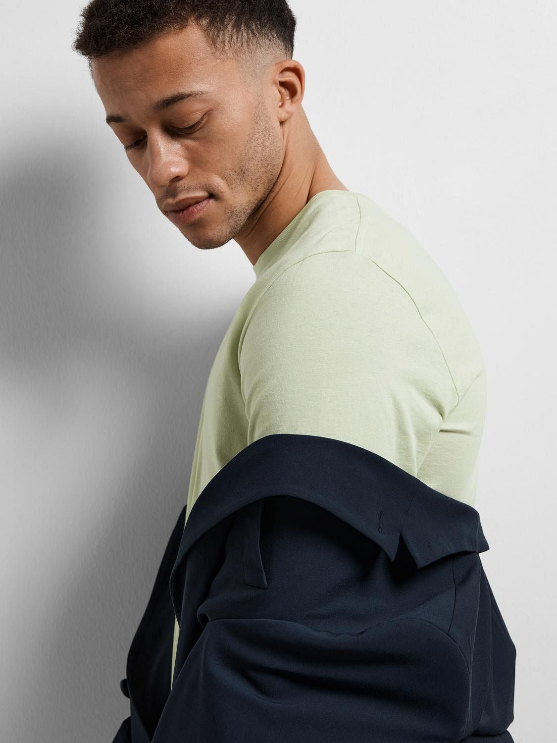 Green Crew Neck T-Shirt