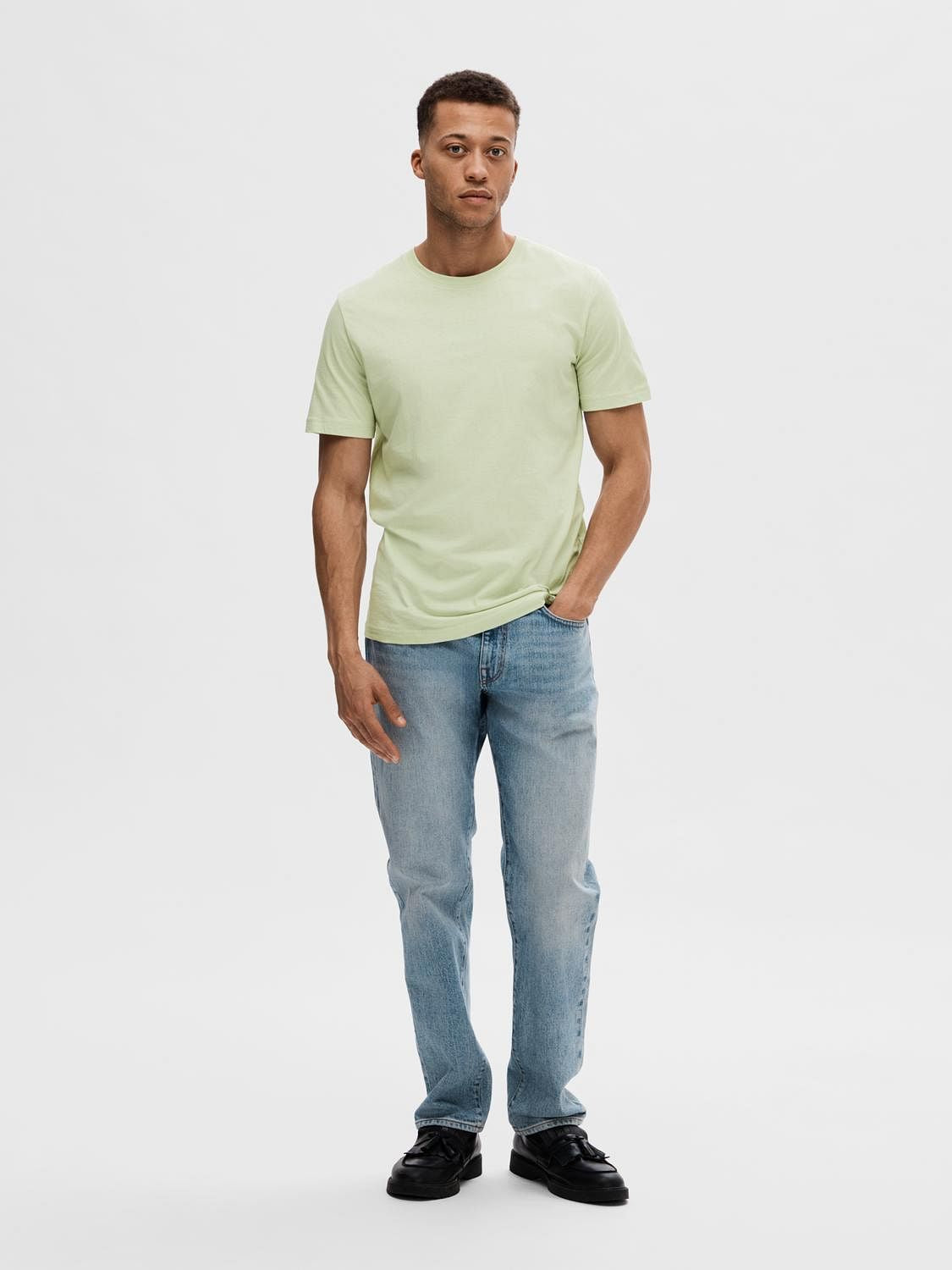 Green Crew Neck T-Shirt