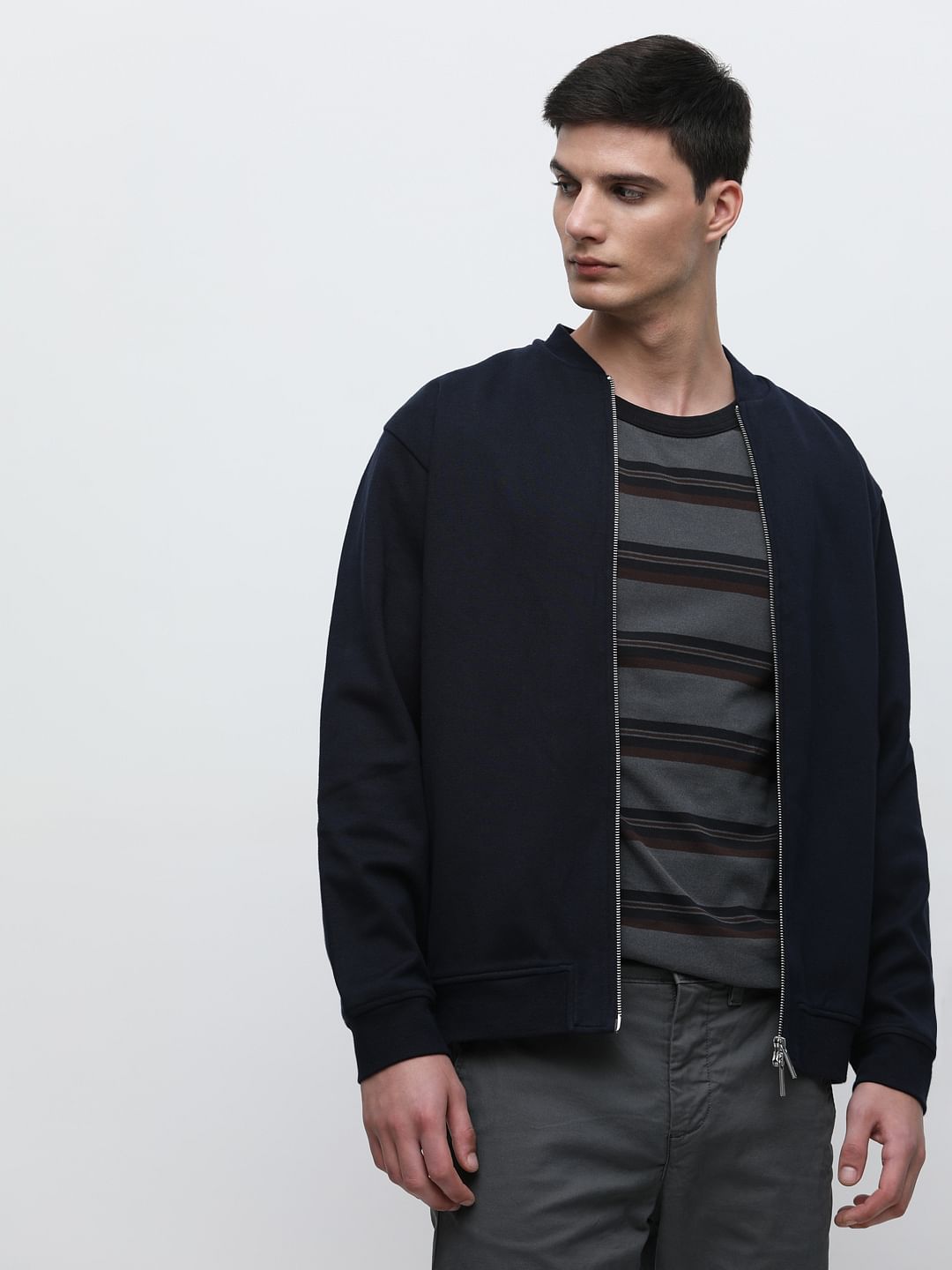 Blue Striped Organic Cotton T-Shirt