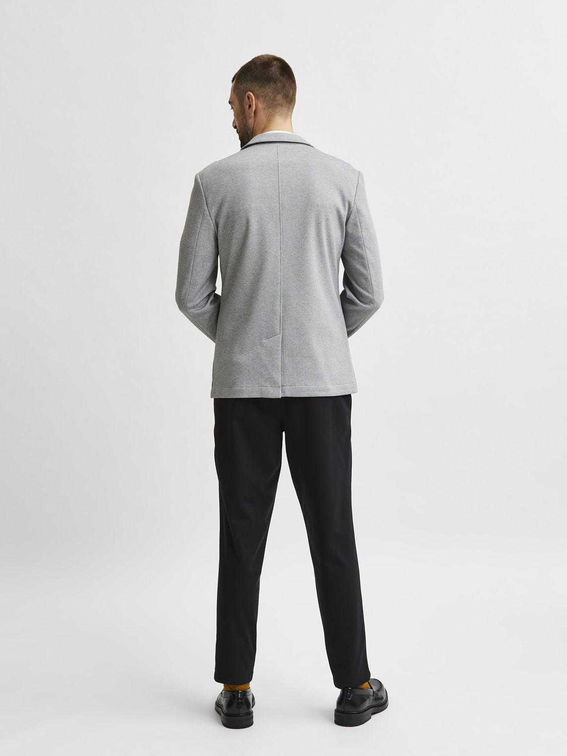 Grey Slim Fit Blazer