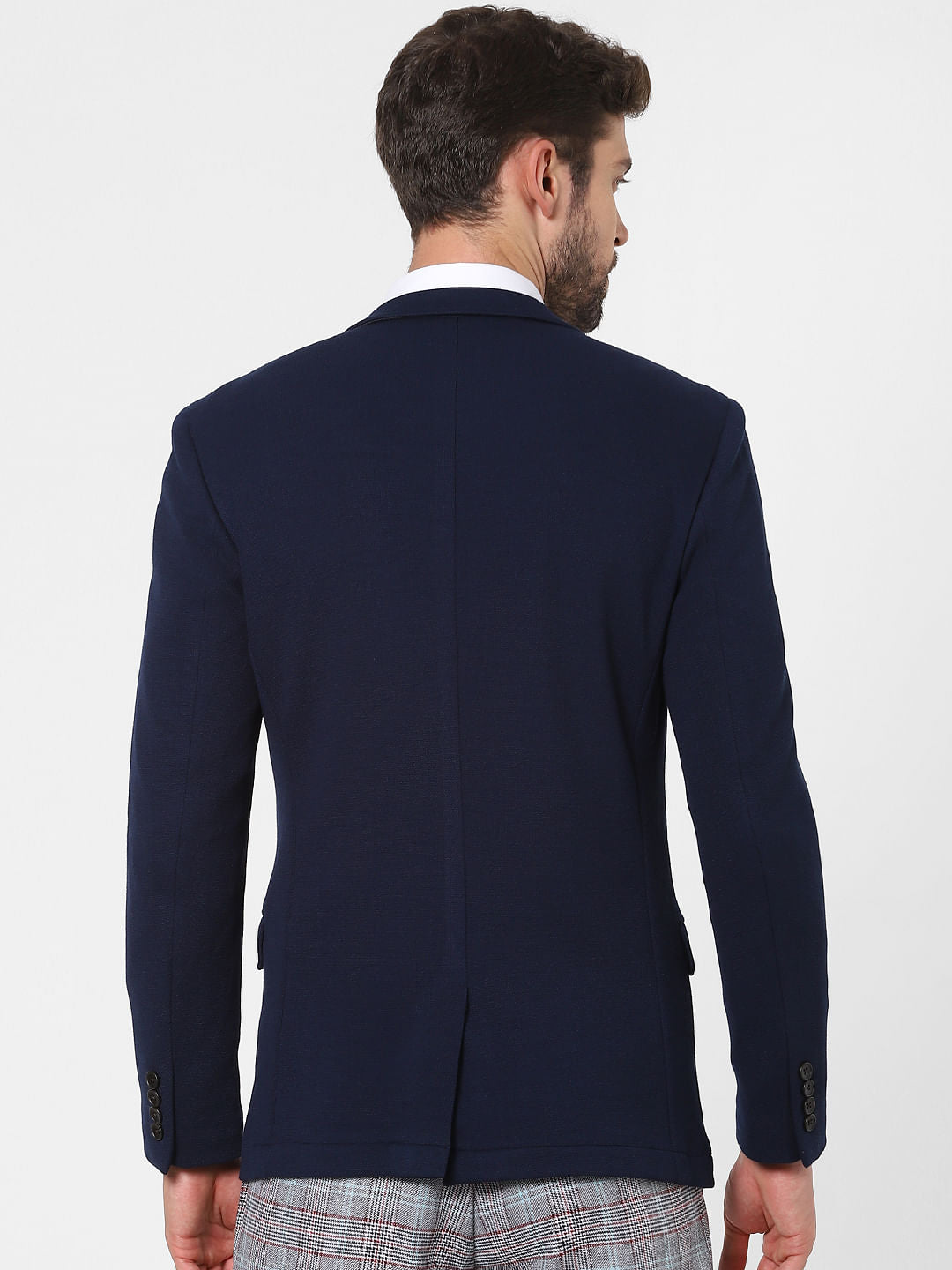 Blue Tailored Slim Fit Blazer