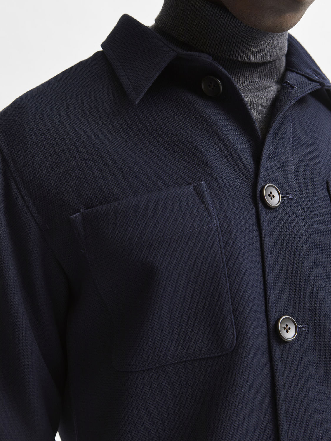 Blue Hybrid Blazer