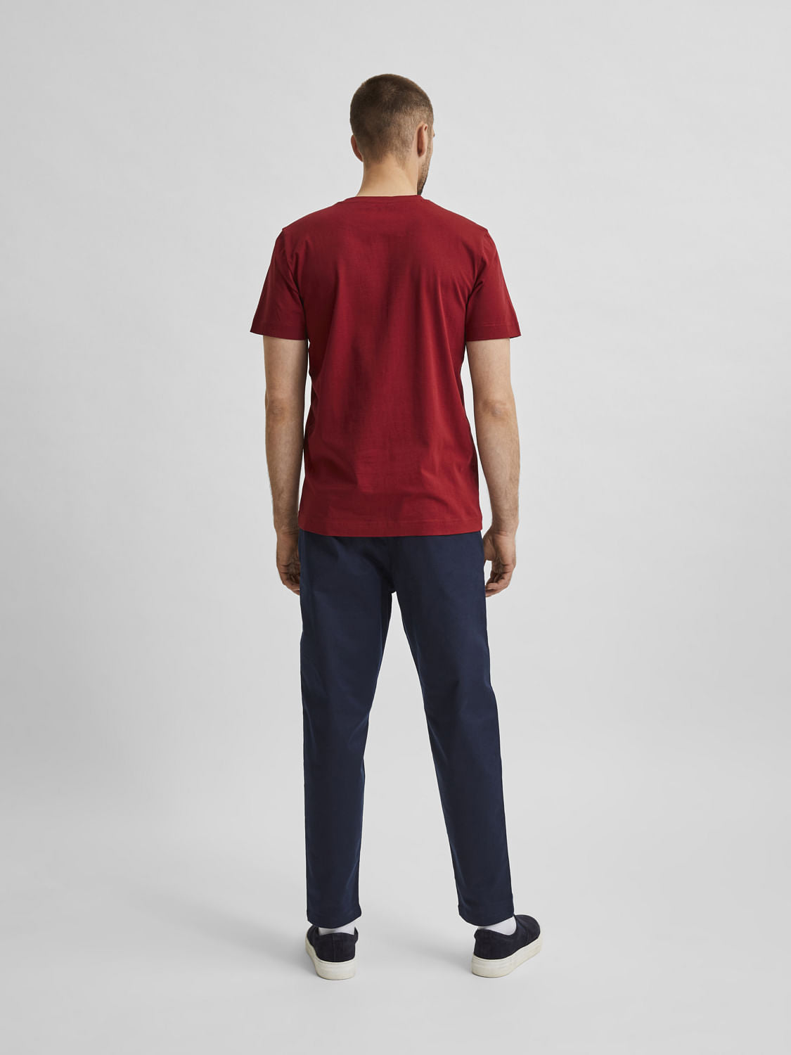 Red Graphic Print Crew Neck T-Shirt