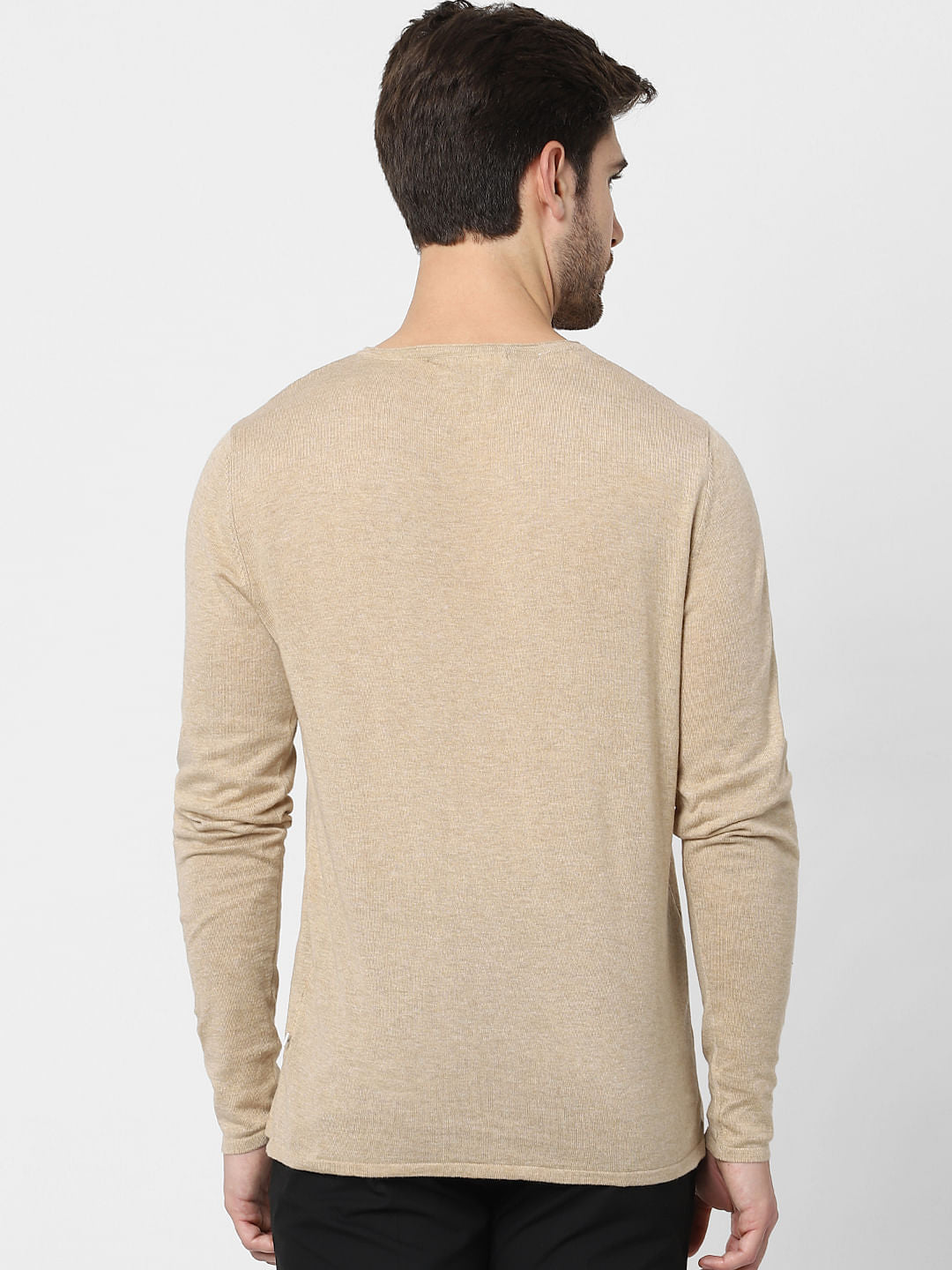 Beige Organic Cotton Pullover