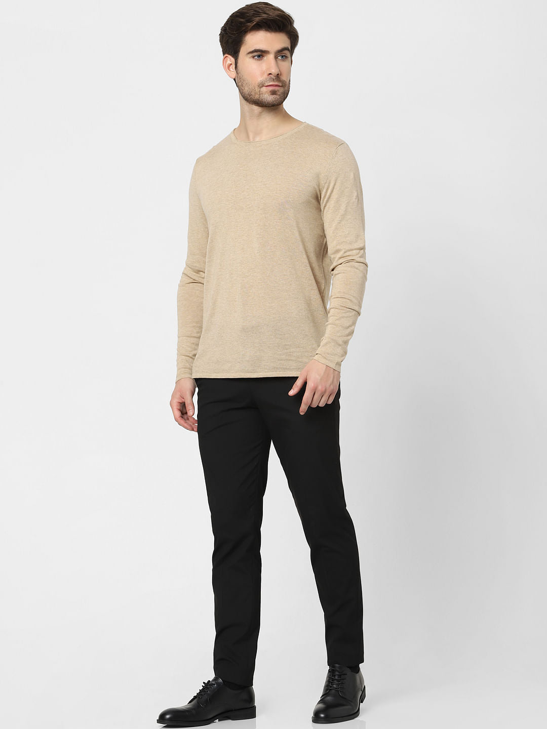 Beige Organic Cotton Pullover