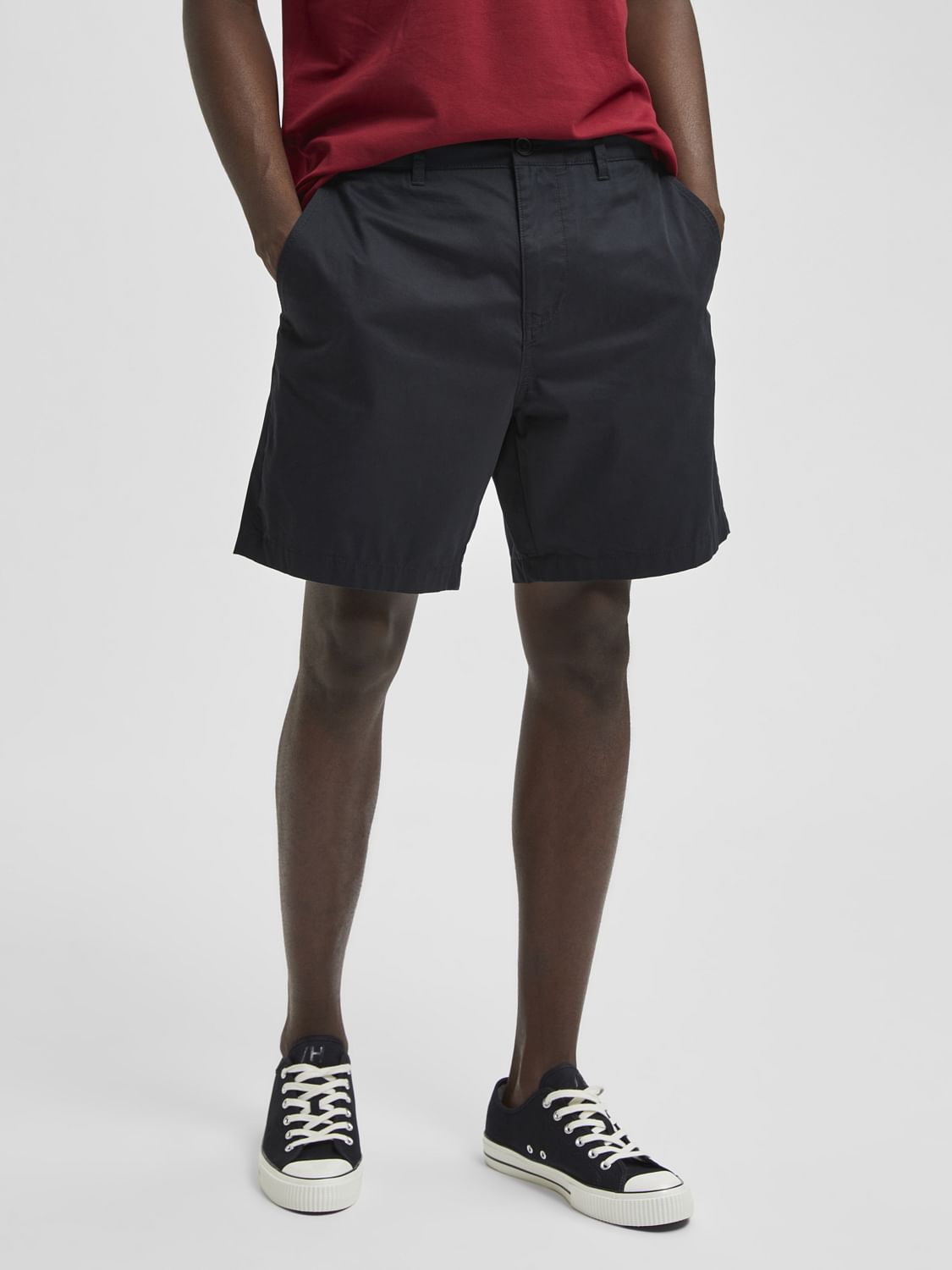 Black Chino Shorts