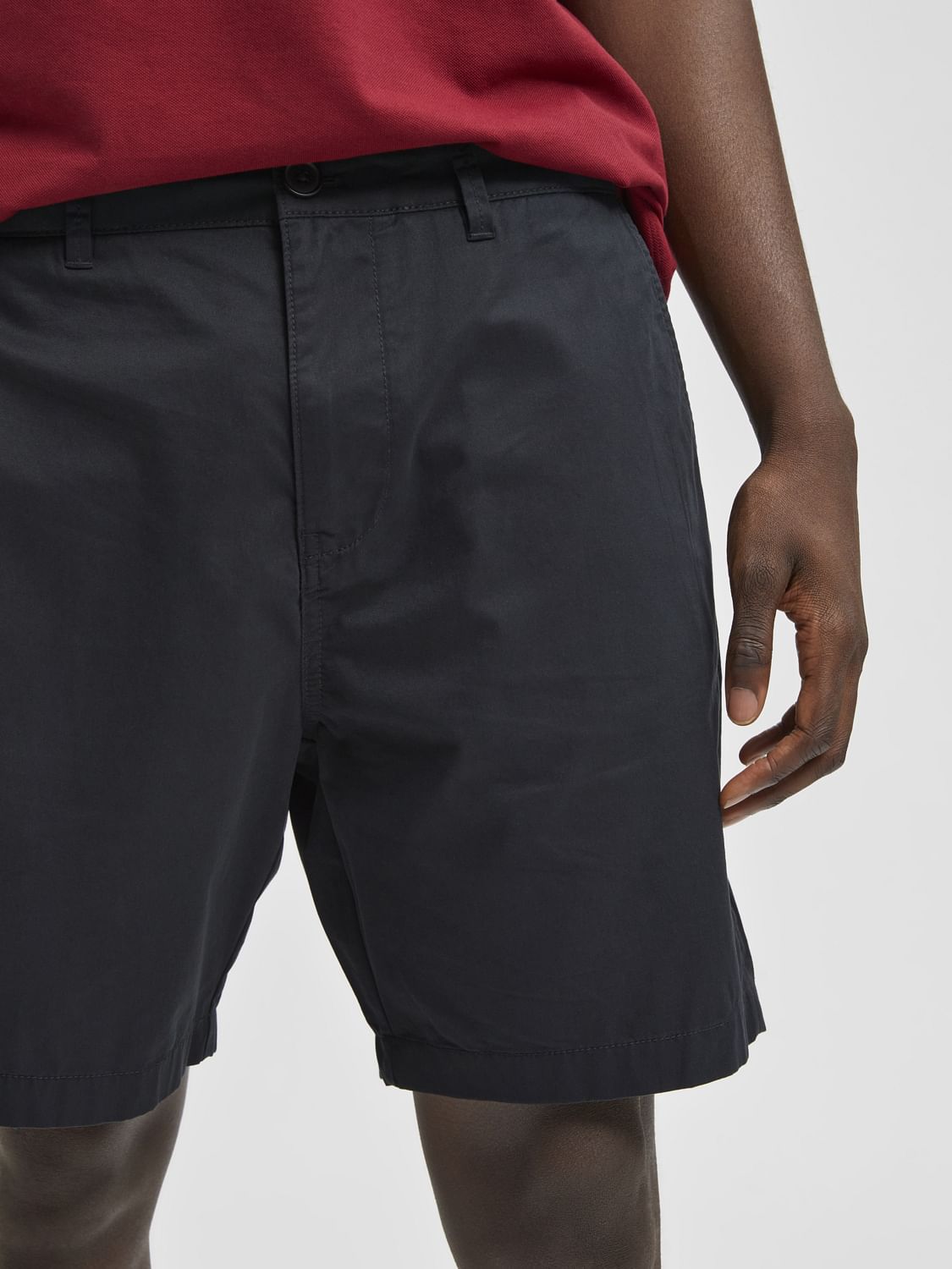 Black Chino Shorts