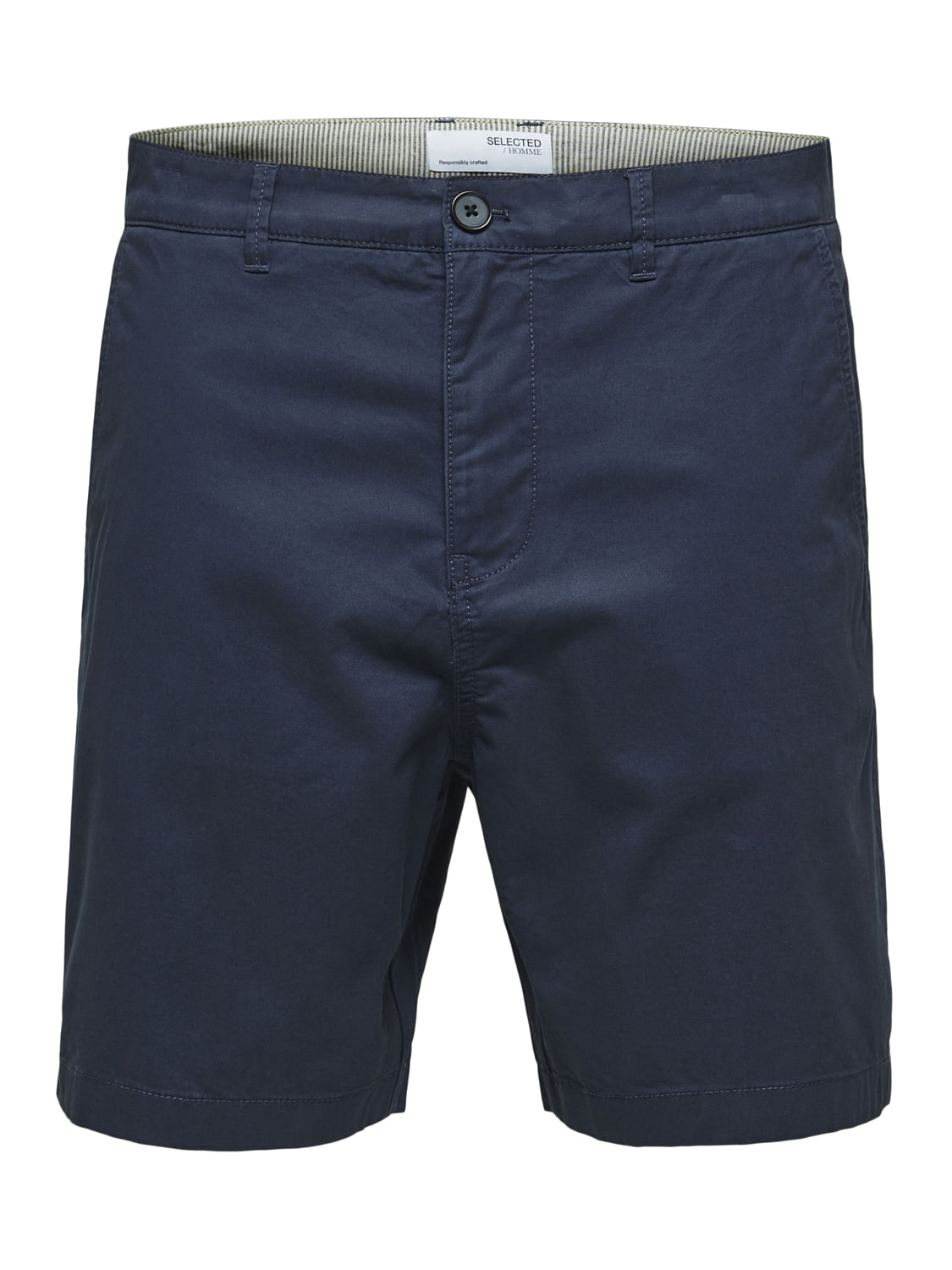 Blue Chino Shorts