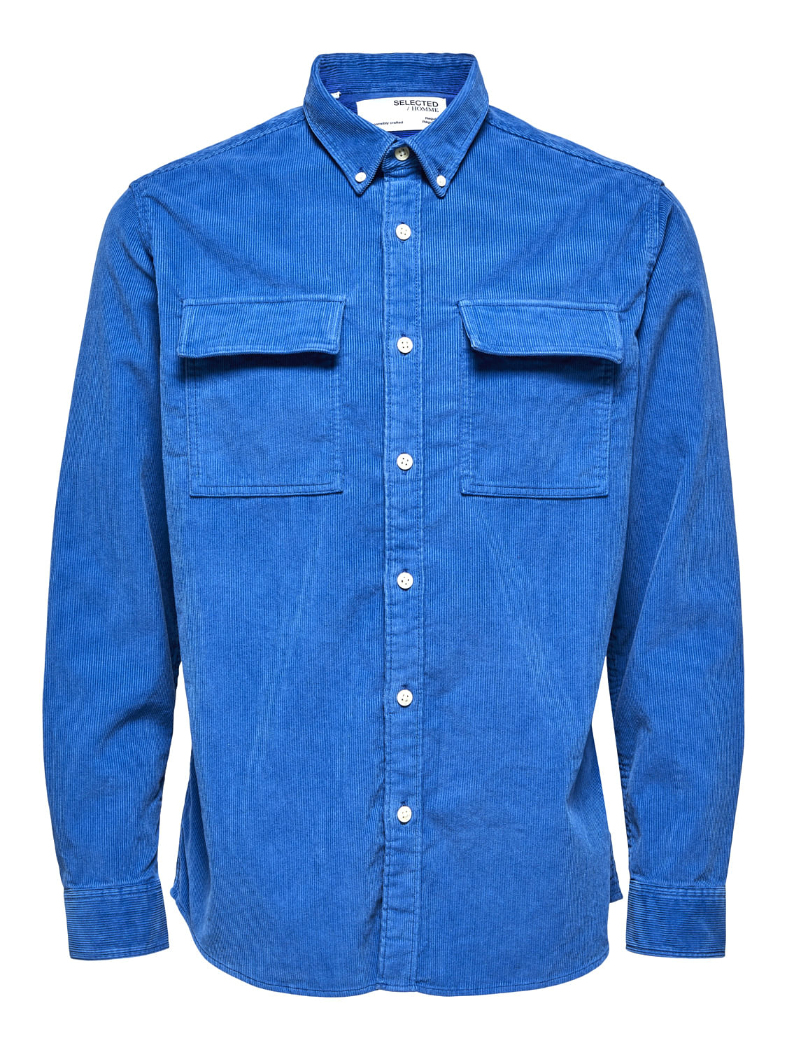 Blue Corduroy Shirt