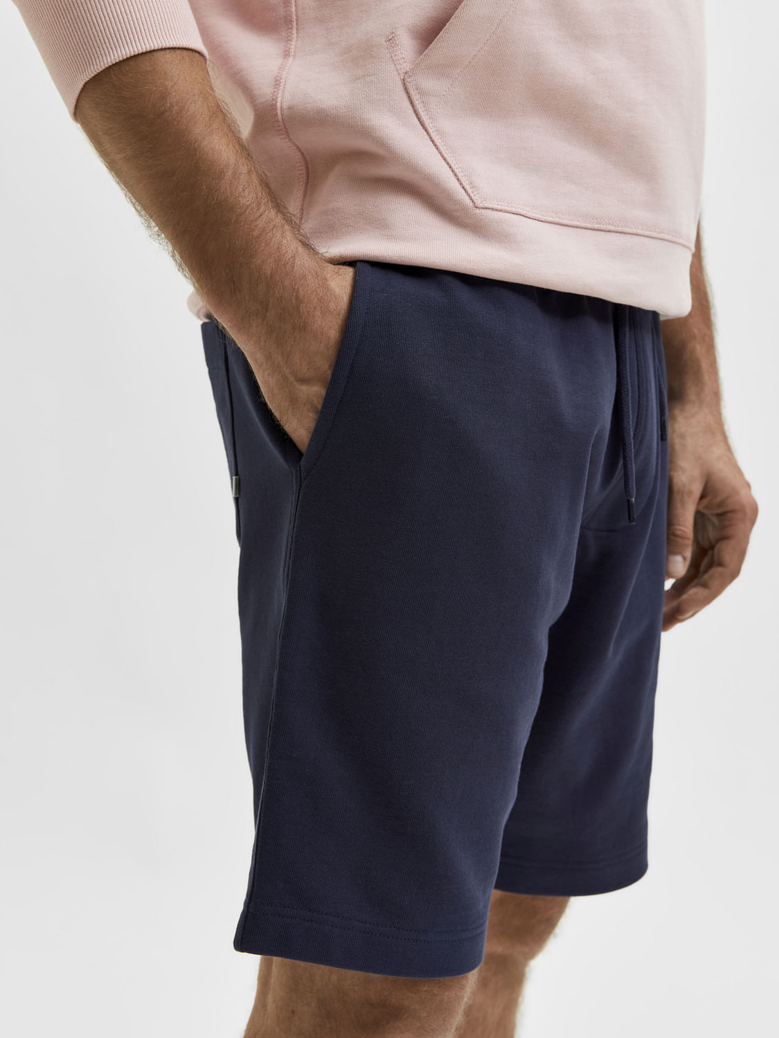 Blue Organic Cotton Sweatshorts