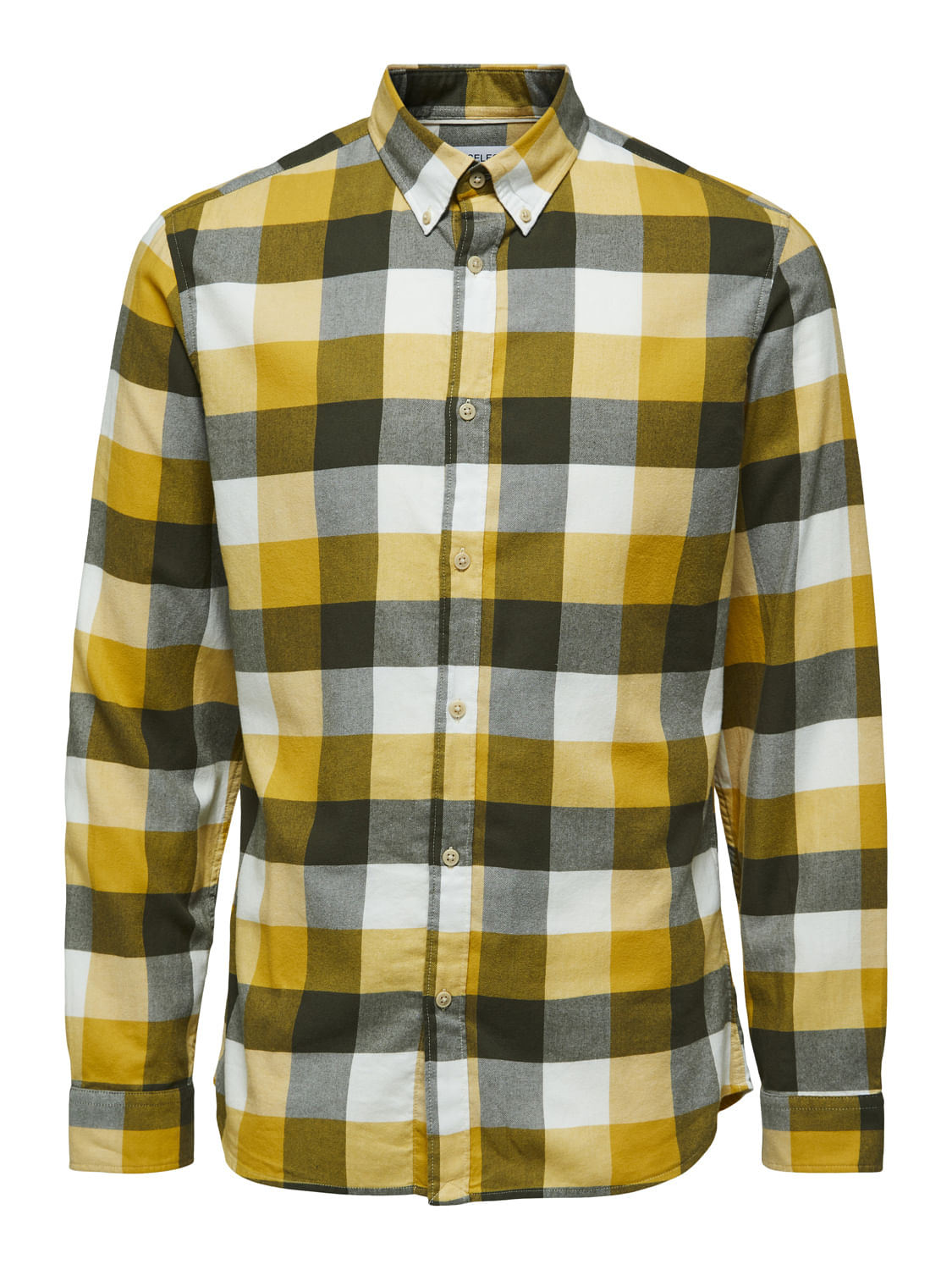 Multi-Coloured Flannel Checked Full Sleeves Shirt