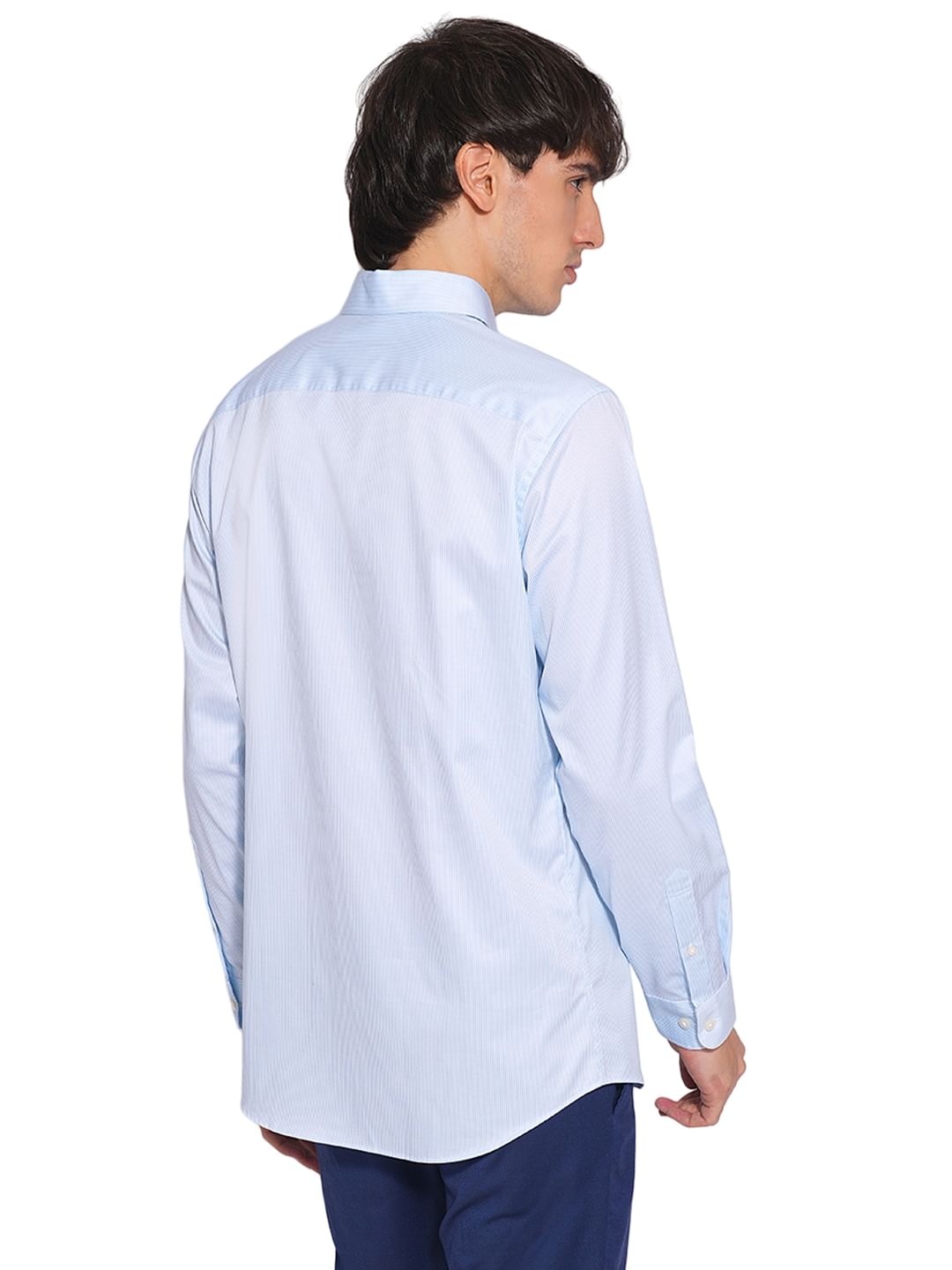Light Blue Slim Fit Formal Shirt