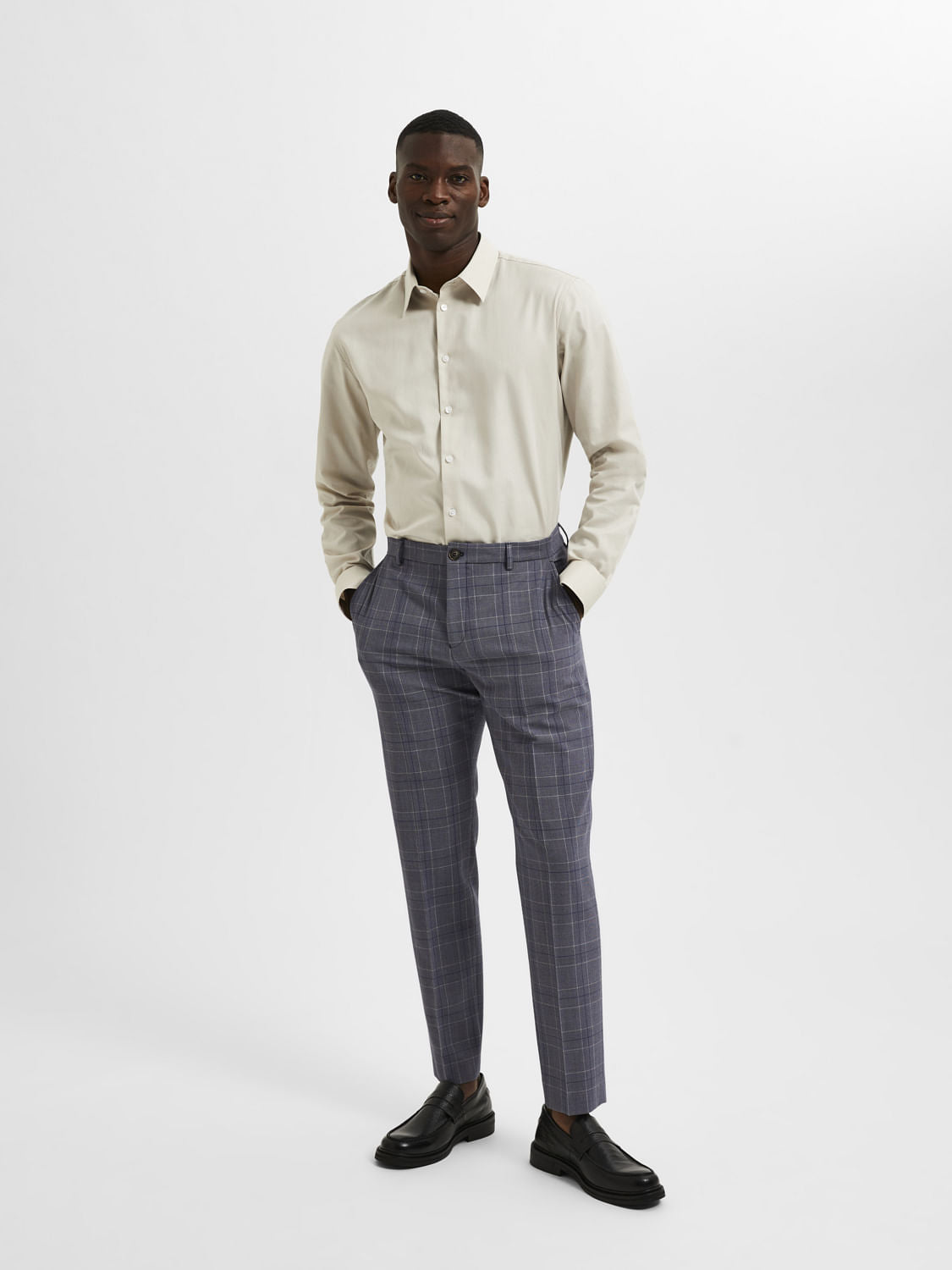 White Full Sleeves Shirt