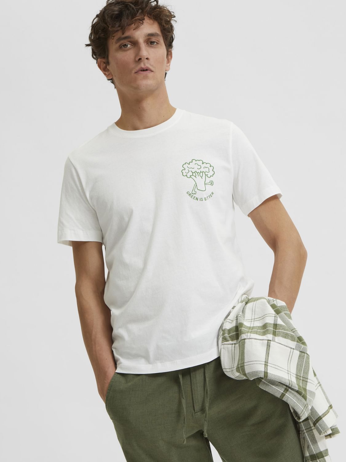 White Crew Neck T-Shirt