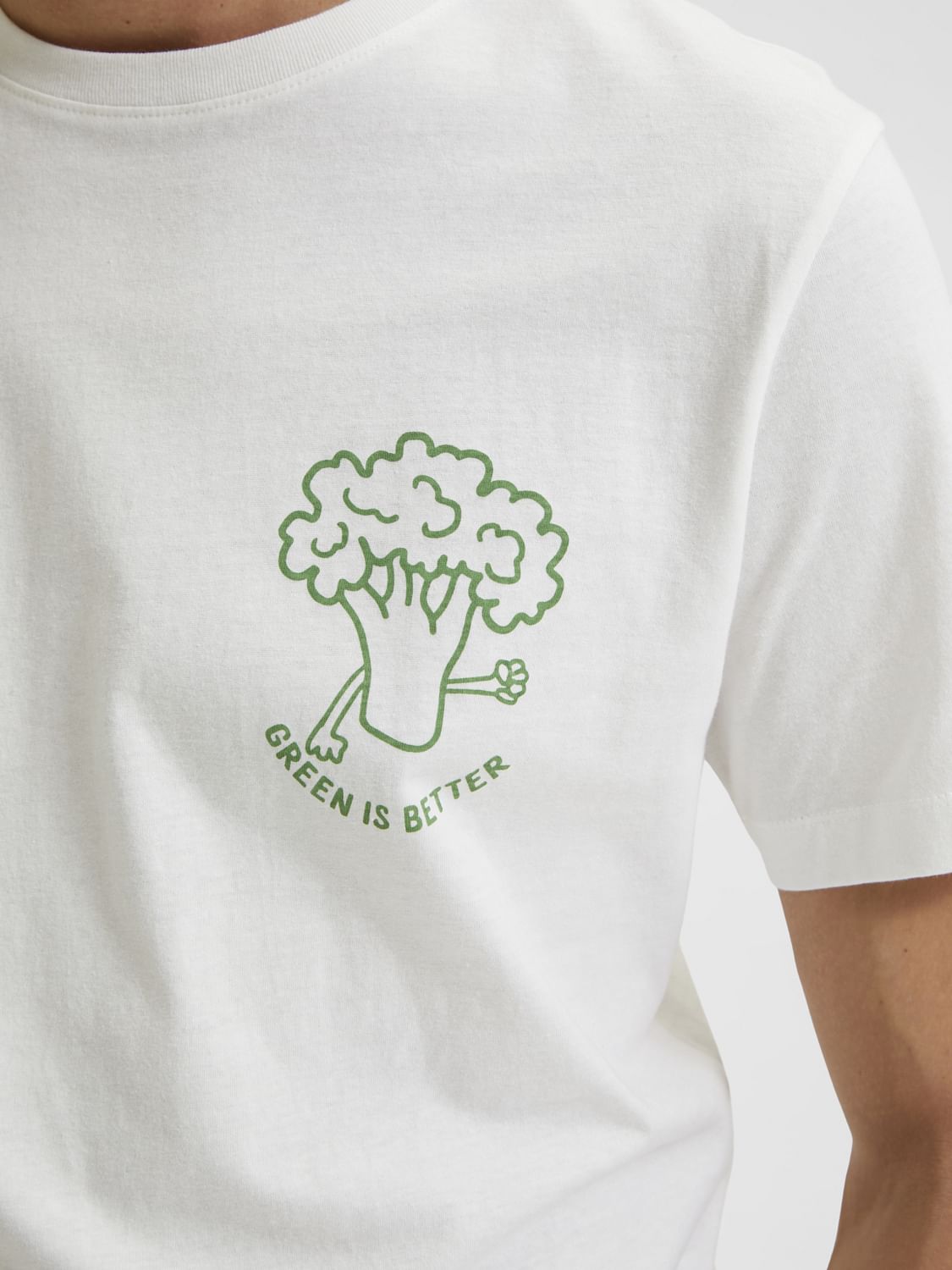 White Crew Neck T-Shirt