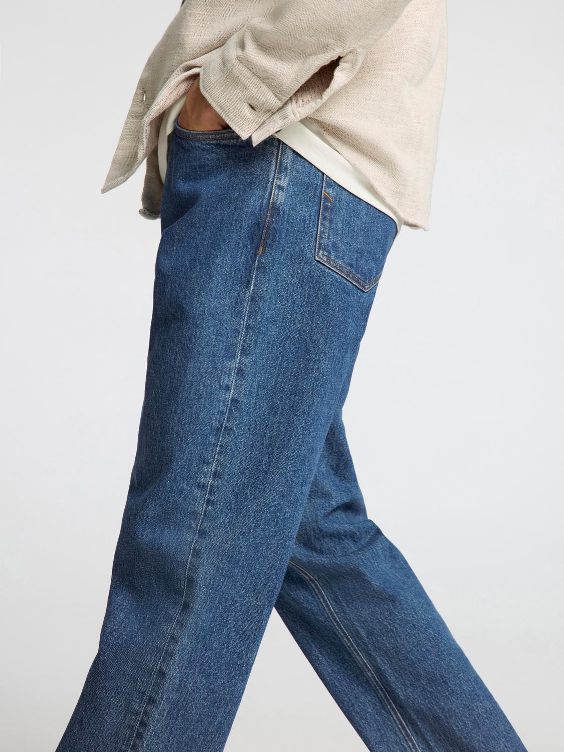 Blue Straight Fit Jeans