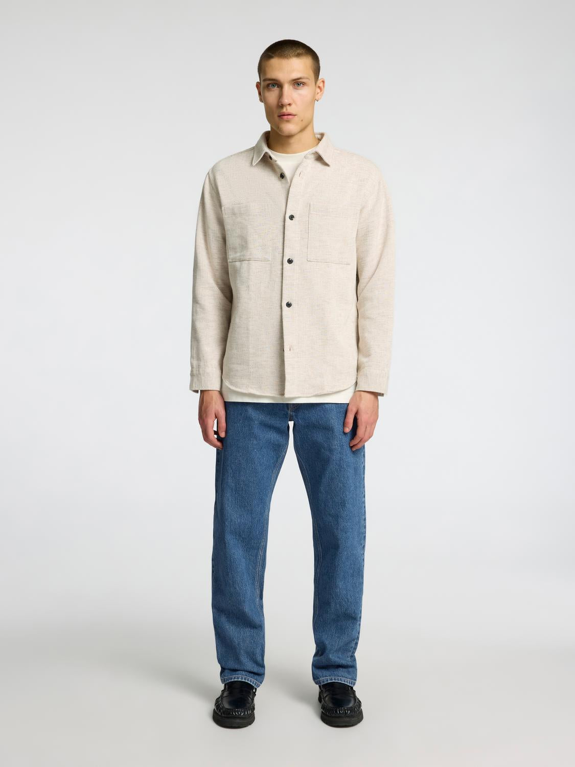 Blue Straight Fit Jeans