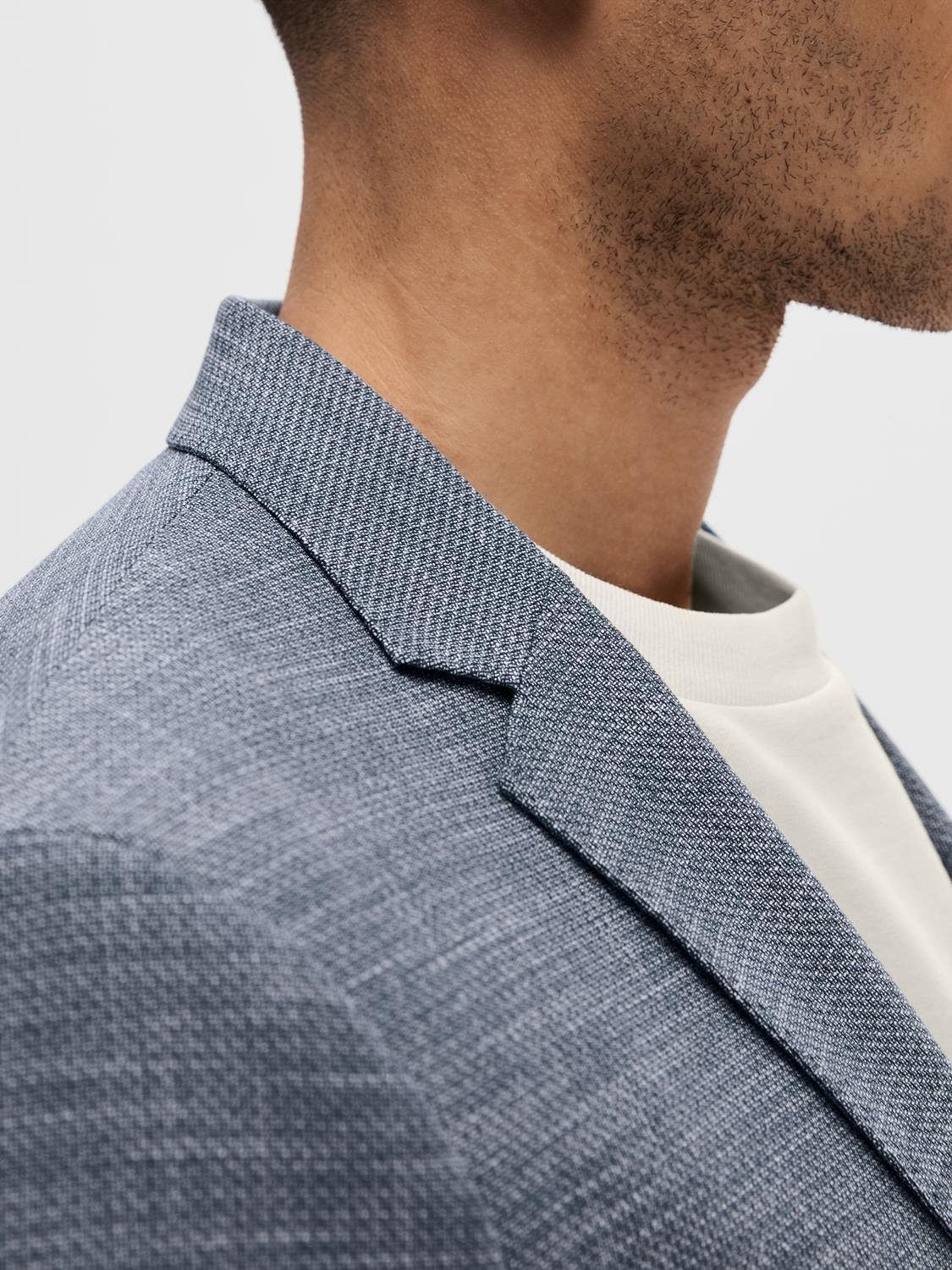 Nautical Blue Structured Blazer