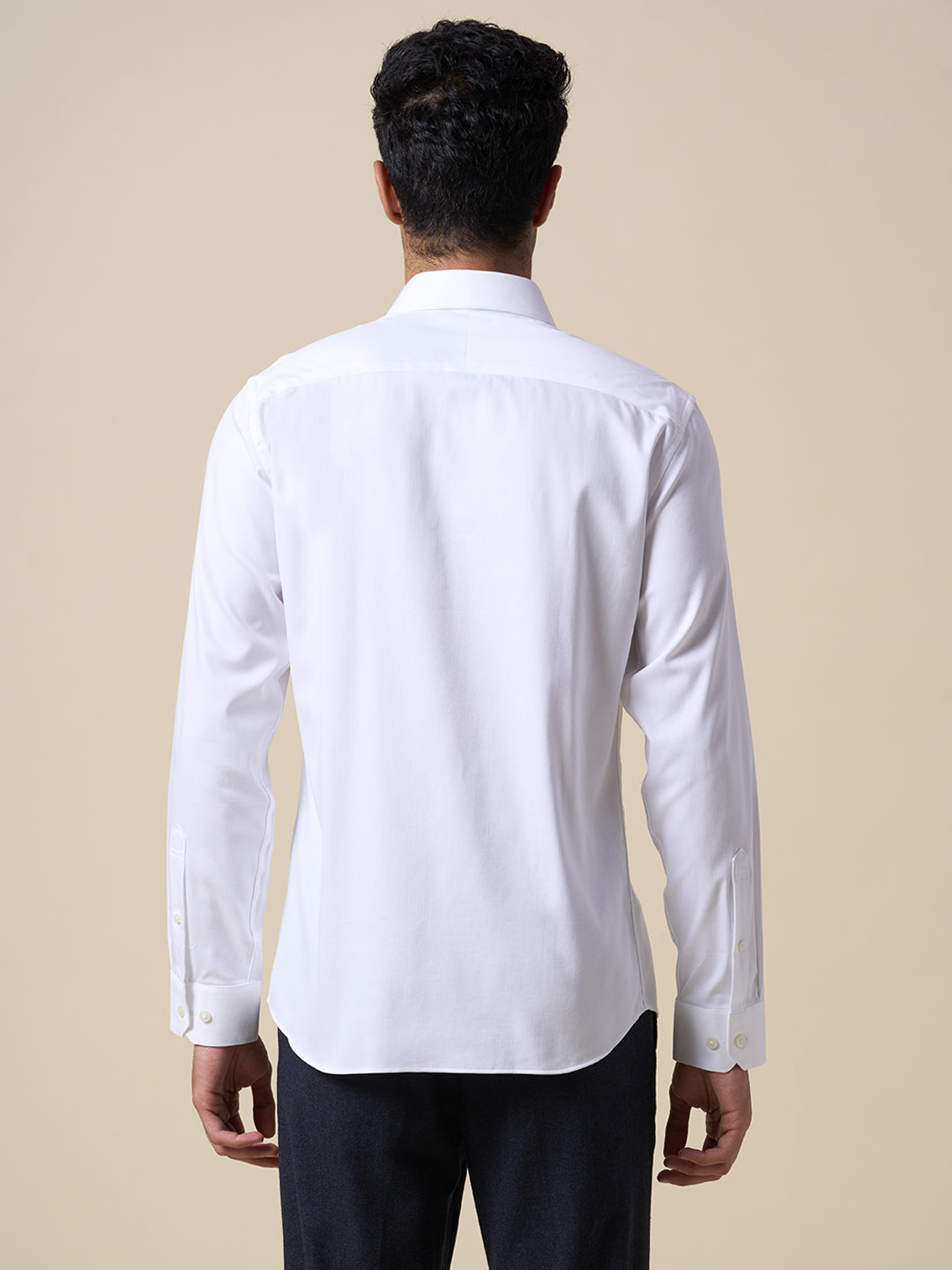Organic Cotton Stretch Formal Shirt