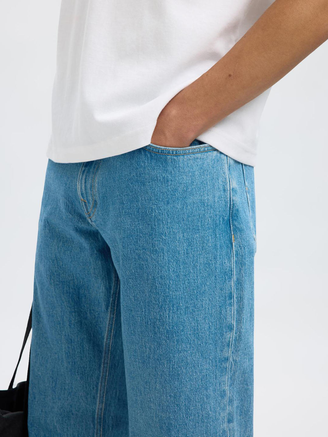 Organic Cotton Straight Fit Jeans