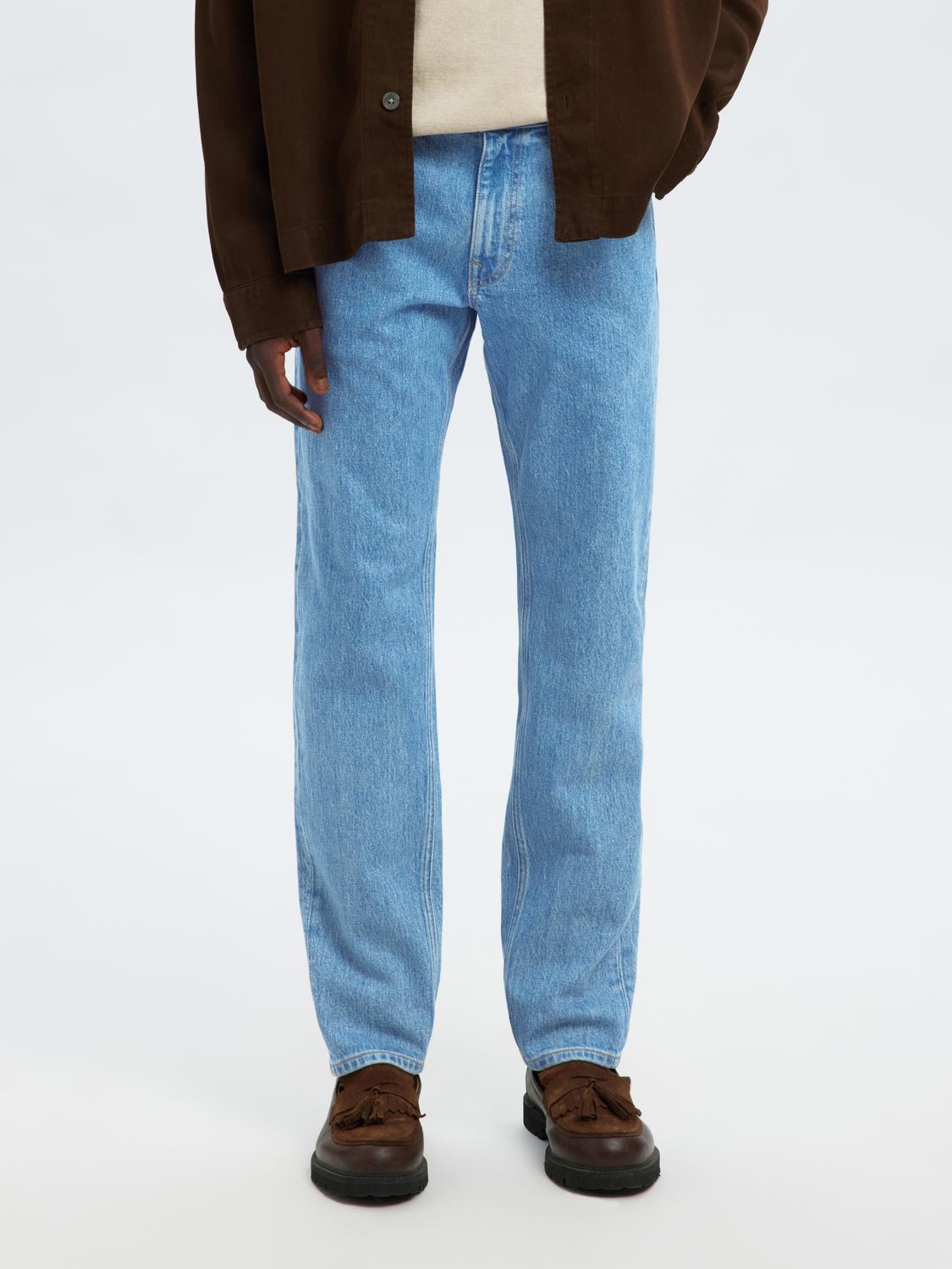 organic Cotton Slim Fit Jeans - Light Blue