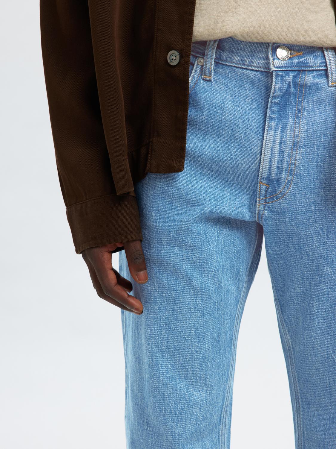 organic Cotton Slim Fit Jeans - Light Blue