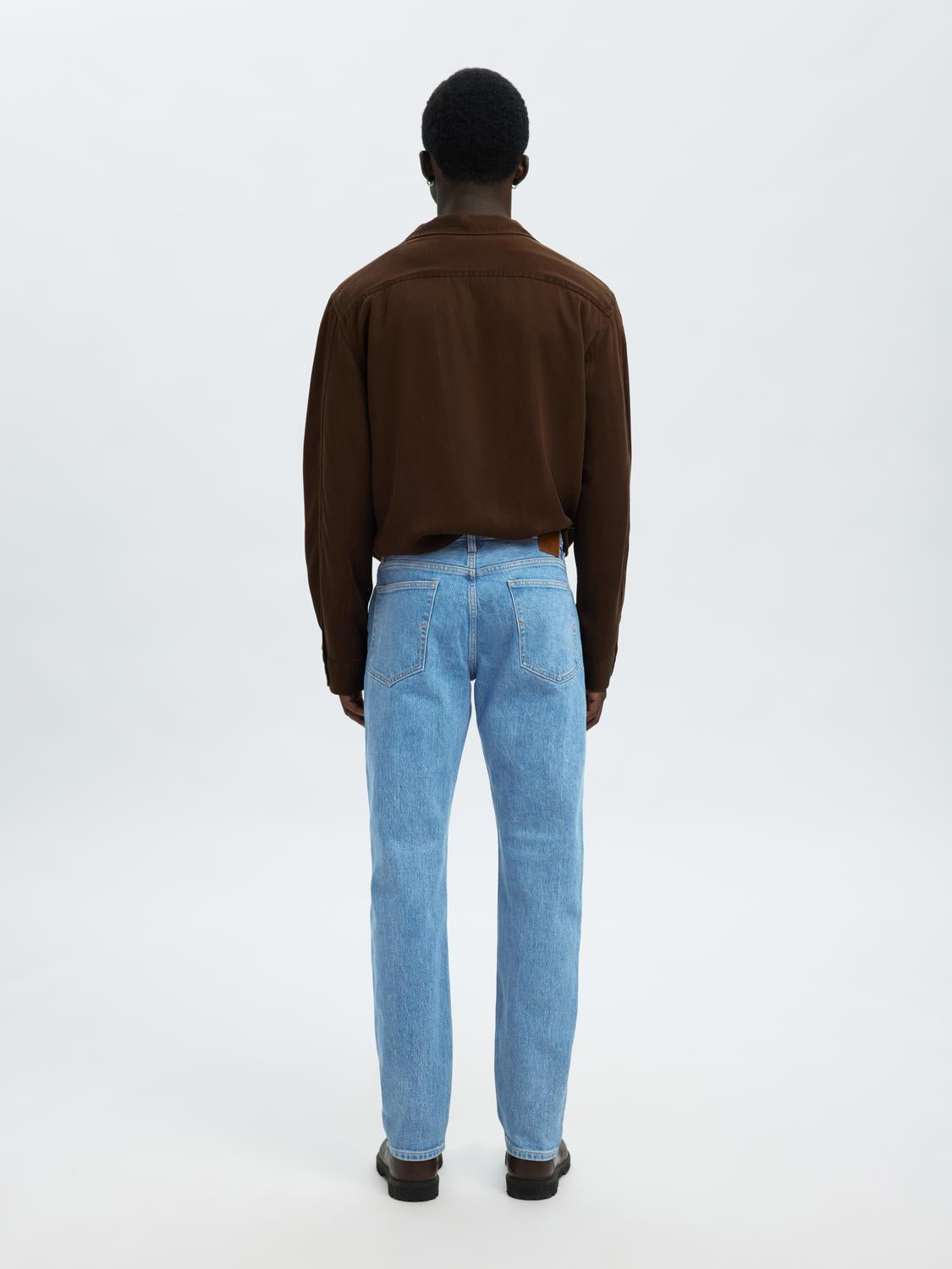 organic Cotton Slim Fit Jeans - Light Blue