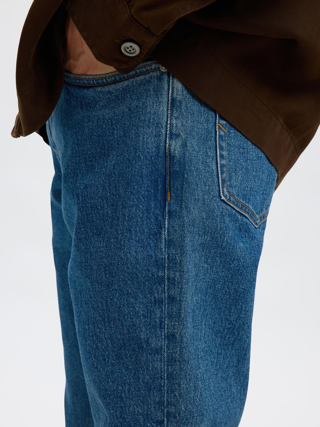 organic Cotton Slim Fit Jeans - Blue