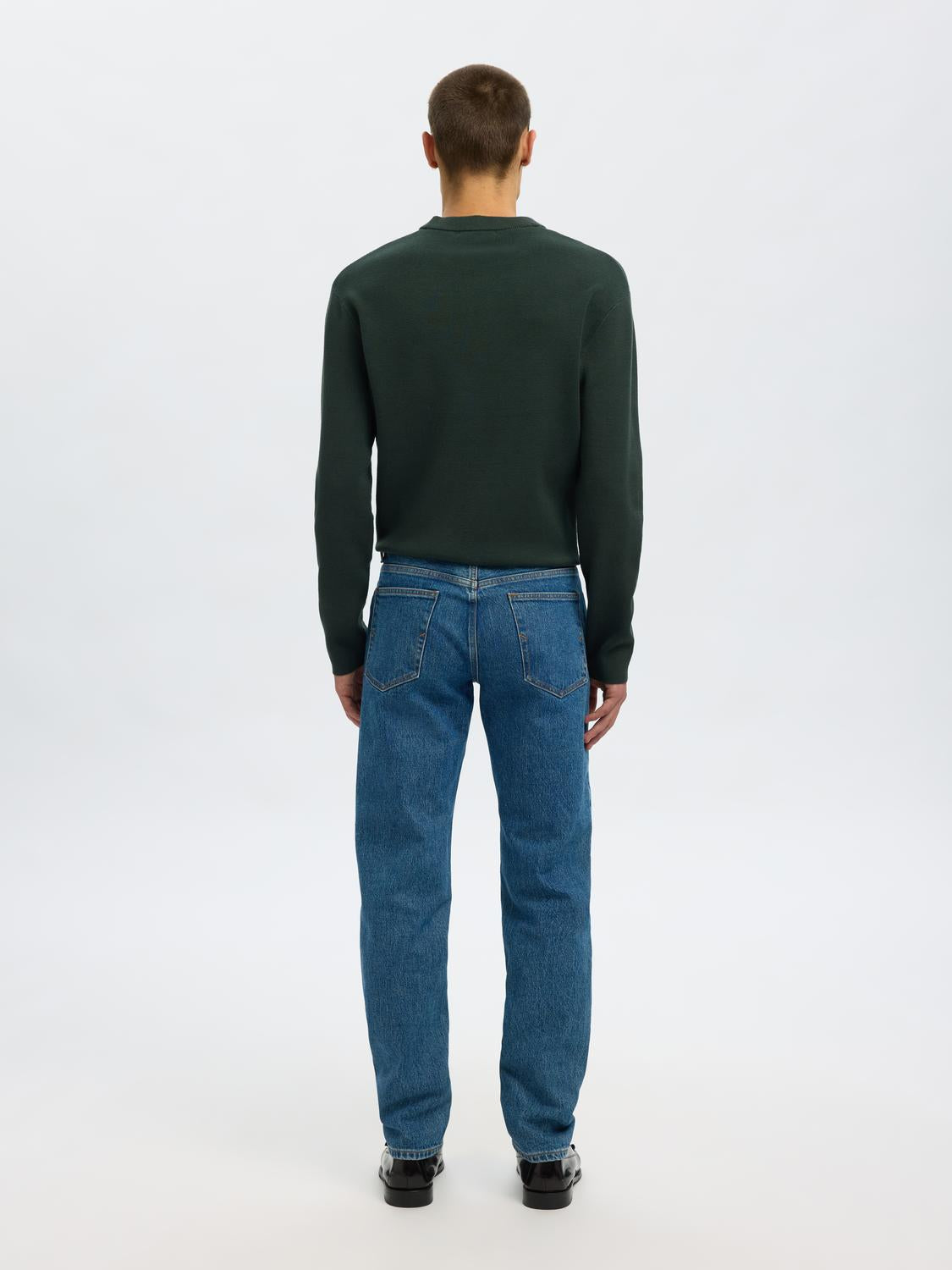 organic Cotton Slim Fit Jeans - Blue