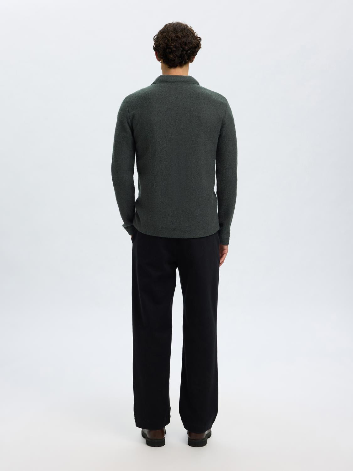 Knitted Workwear Cardigan