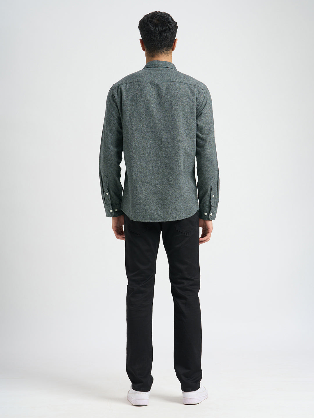 Organic Cotton Brushed Regular Fit Shirt