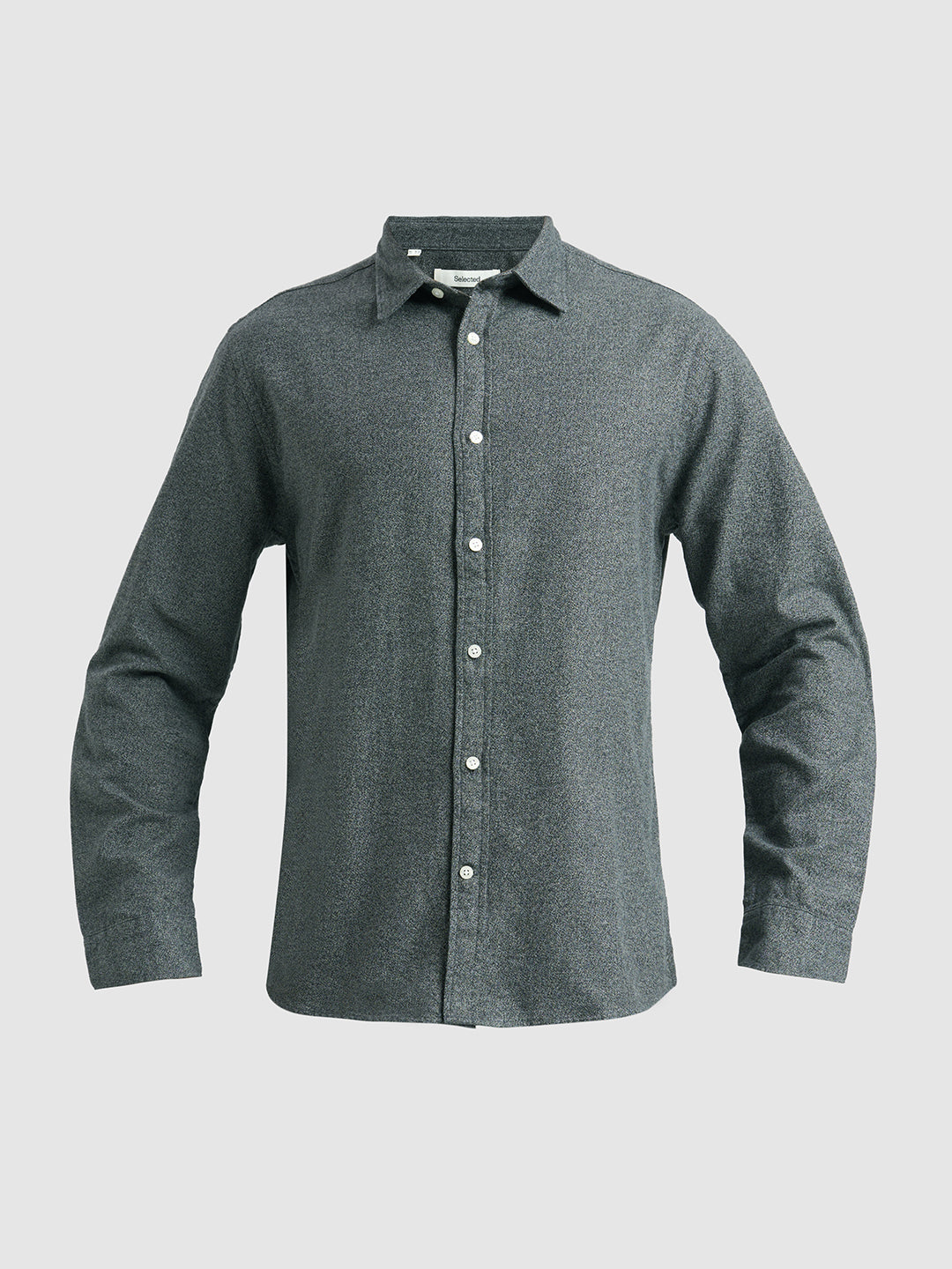 Organic Cotton Brushed Regular Fit Shirt