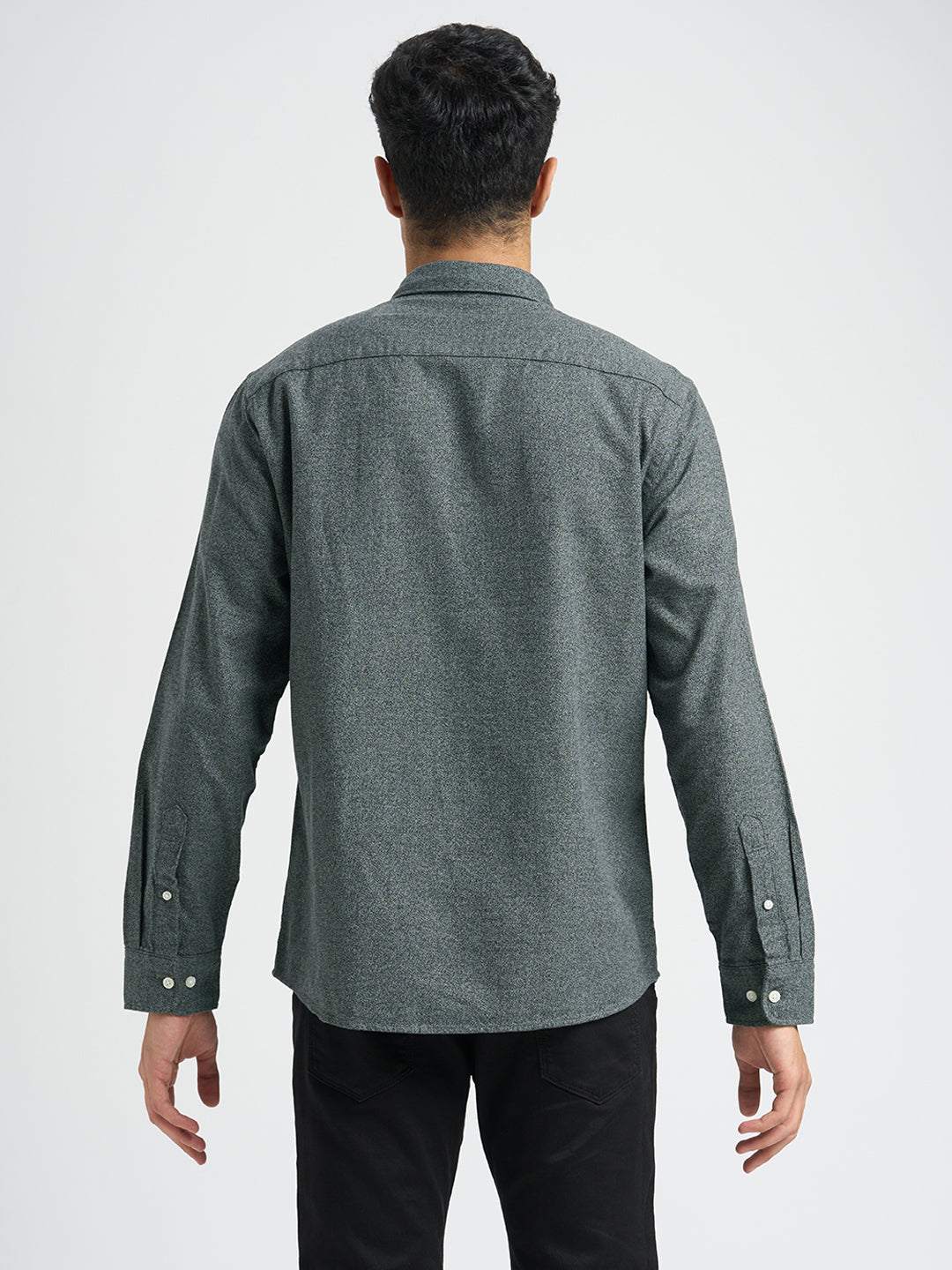 Organic Cotton Brushed Regular Fit Shirt