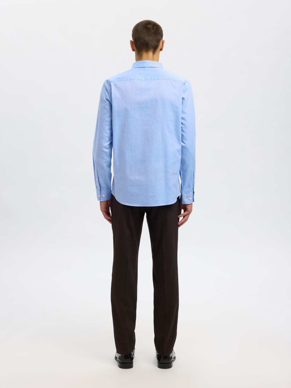 Light Blue Slim Fit Formal Shirt