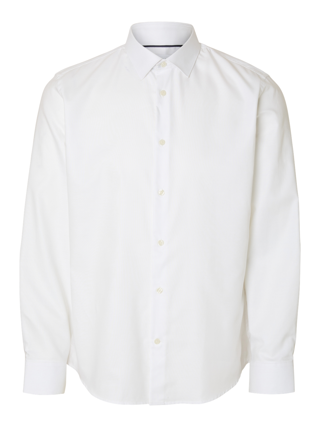 White Slim Fit Formal Shirt