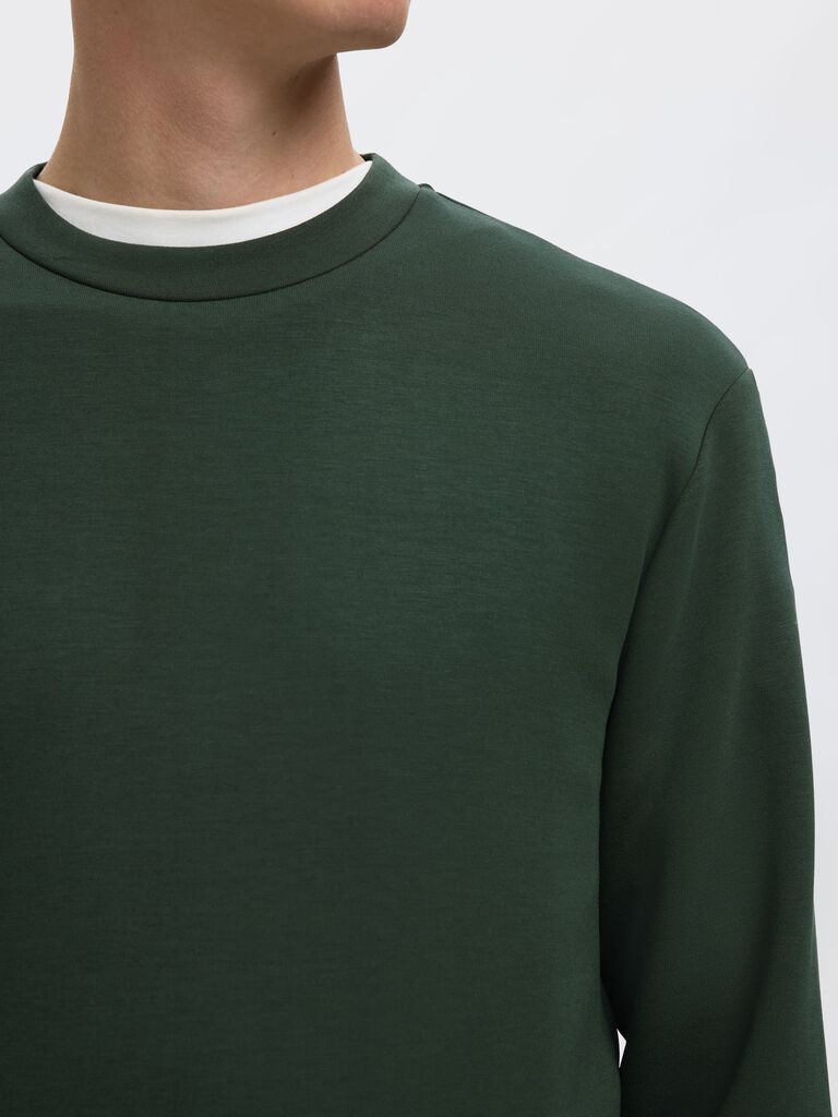 Crew Neck Sweatshirt - Green