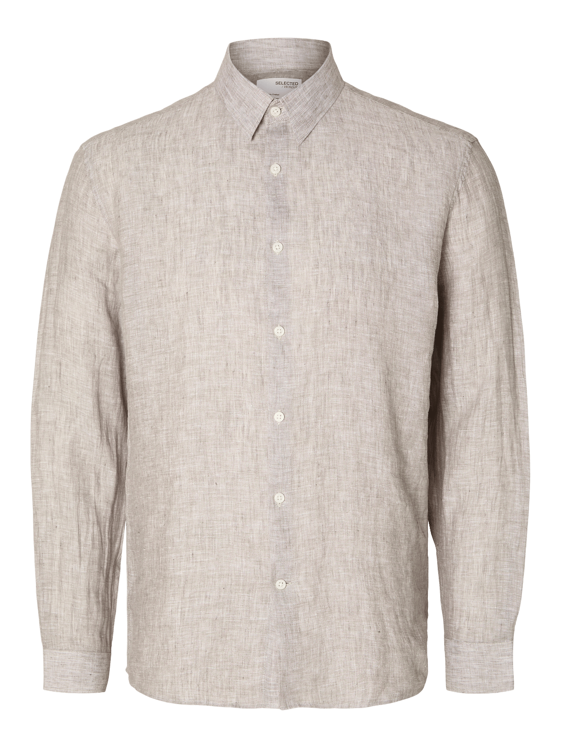 Green Linen Full Sleeves Shirt