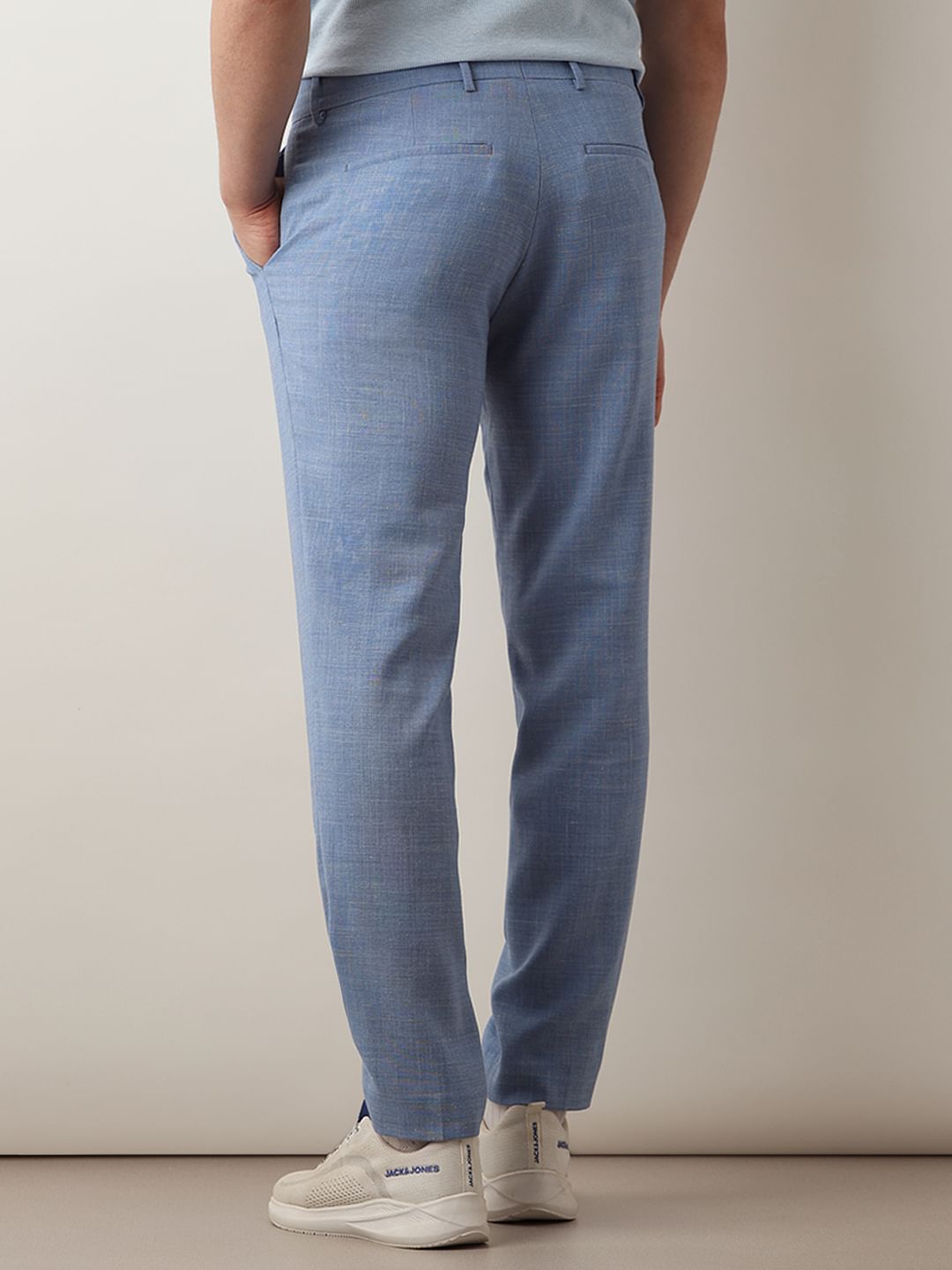 Light Blue Suit-Set Trousers