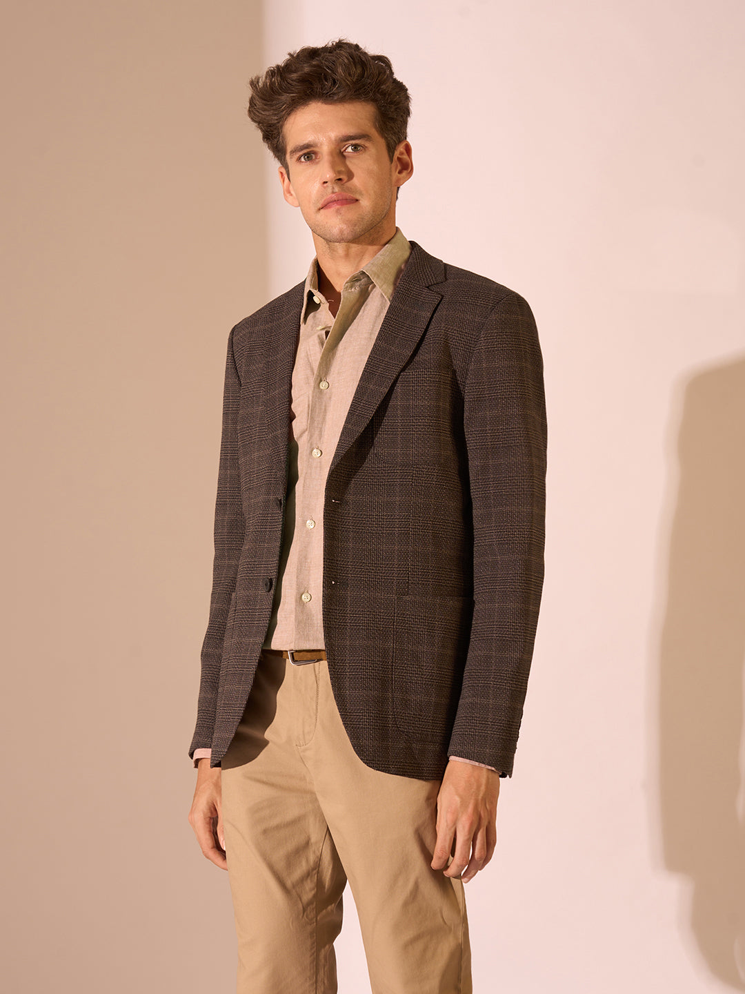 Linen Blend Regular Fit Shirt