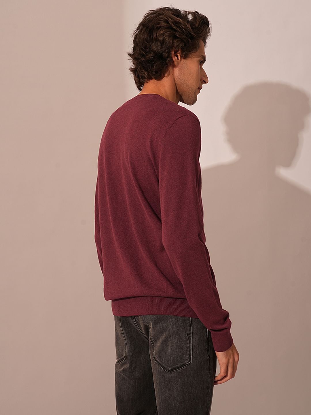 Red Knitted Pullover