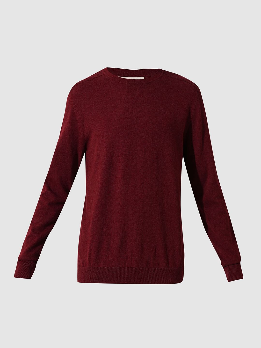 Red Knitted Pullover