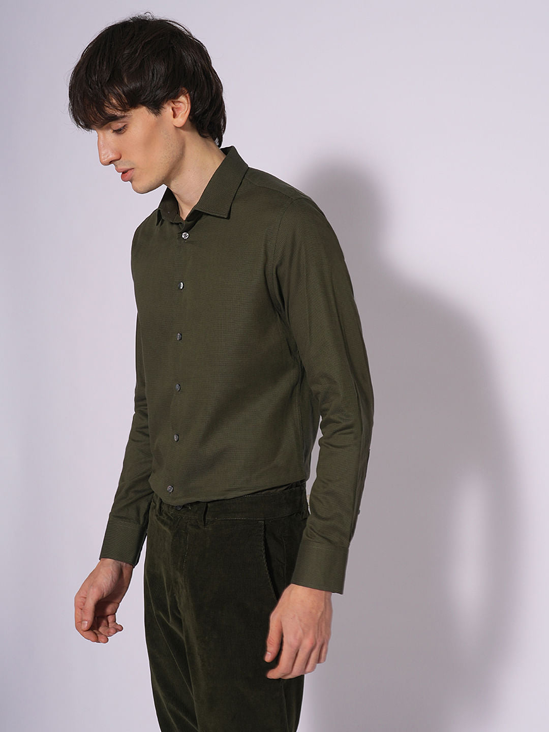 Green Organic Cotton Shirt