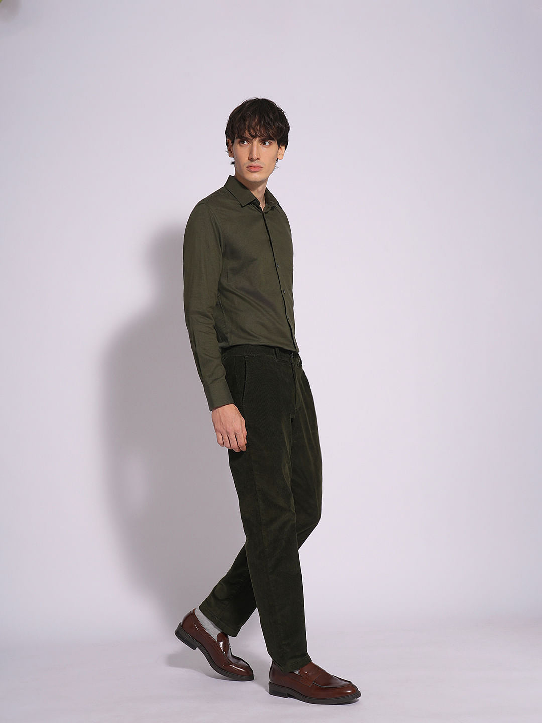 Green Organic Cotton Shirt