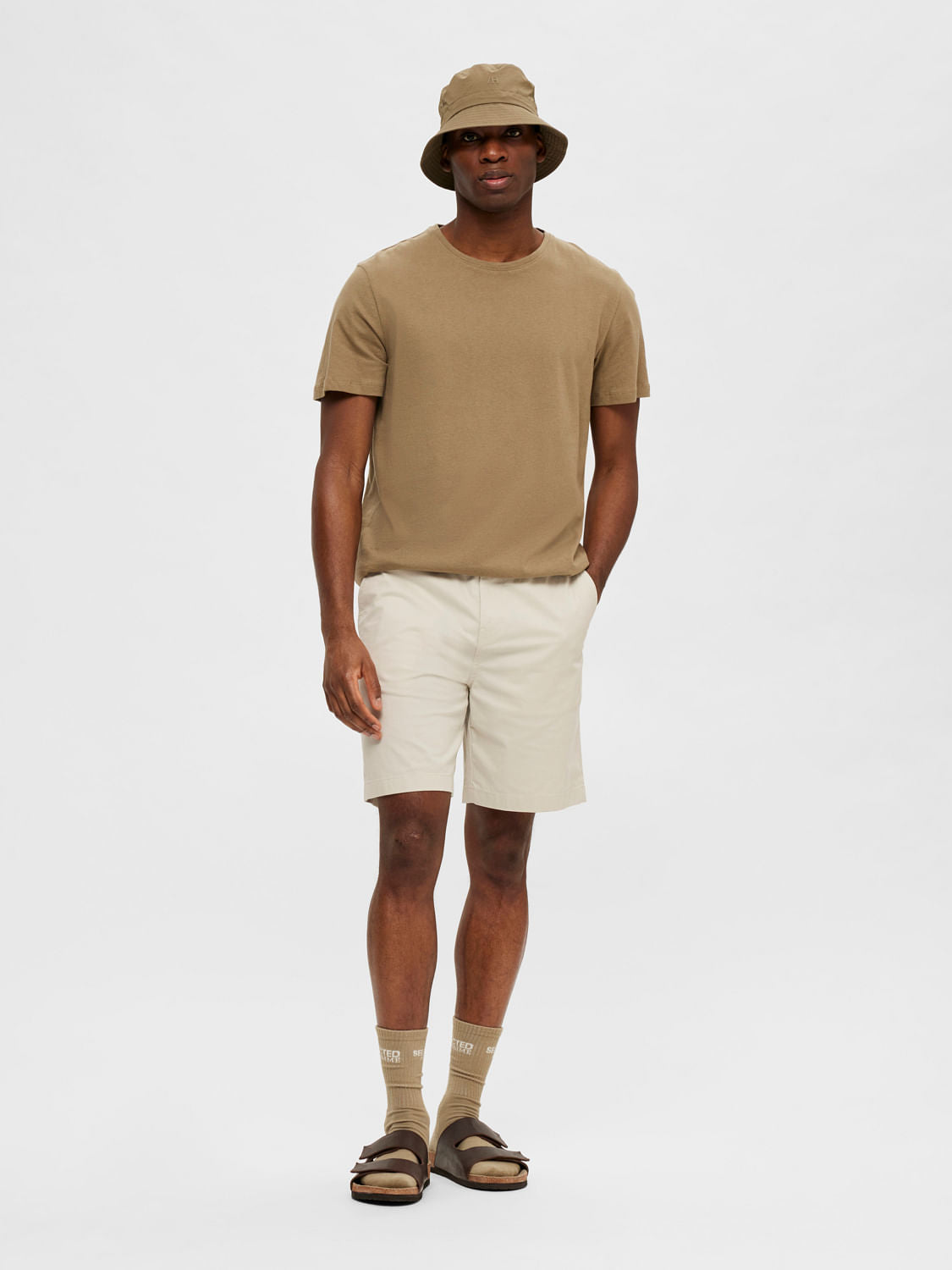 Green Crew Neck T-shirt