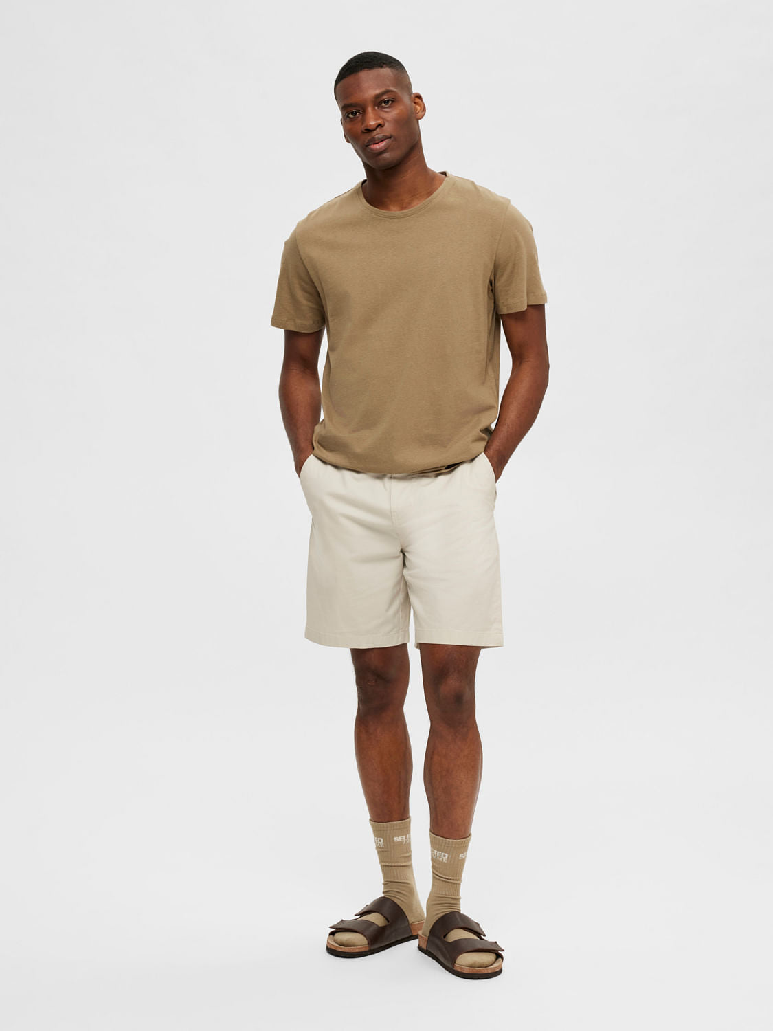 Green Crew Neck T-shirt