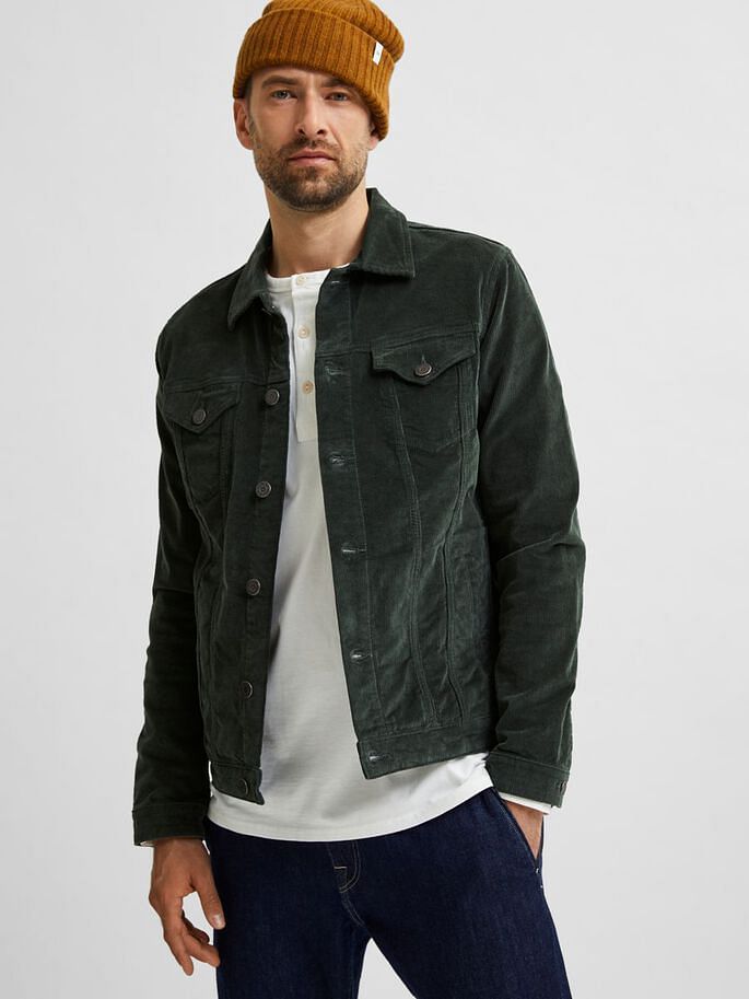Green Corduroy Jacket