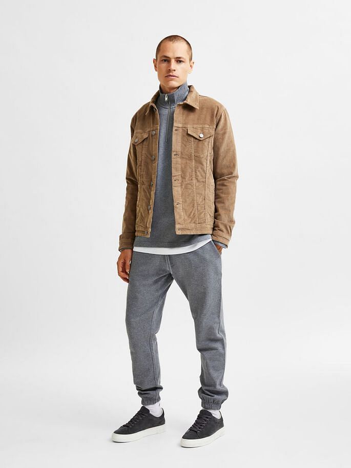 Beige Corduroy Jacket